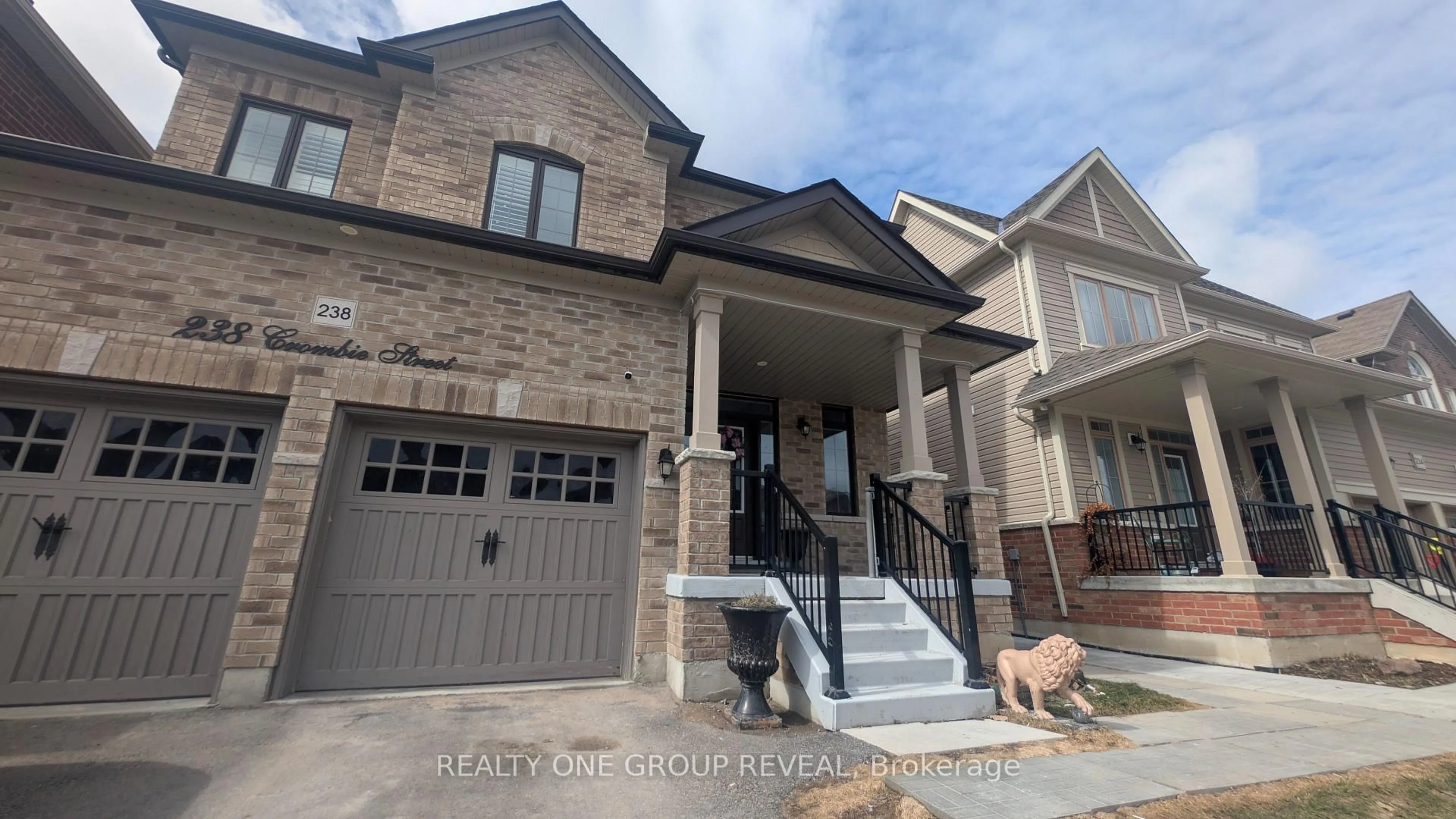 Home with brick exterior material, street for 238 Crombie St, Clarington Ontario L1C 0T8