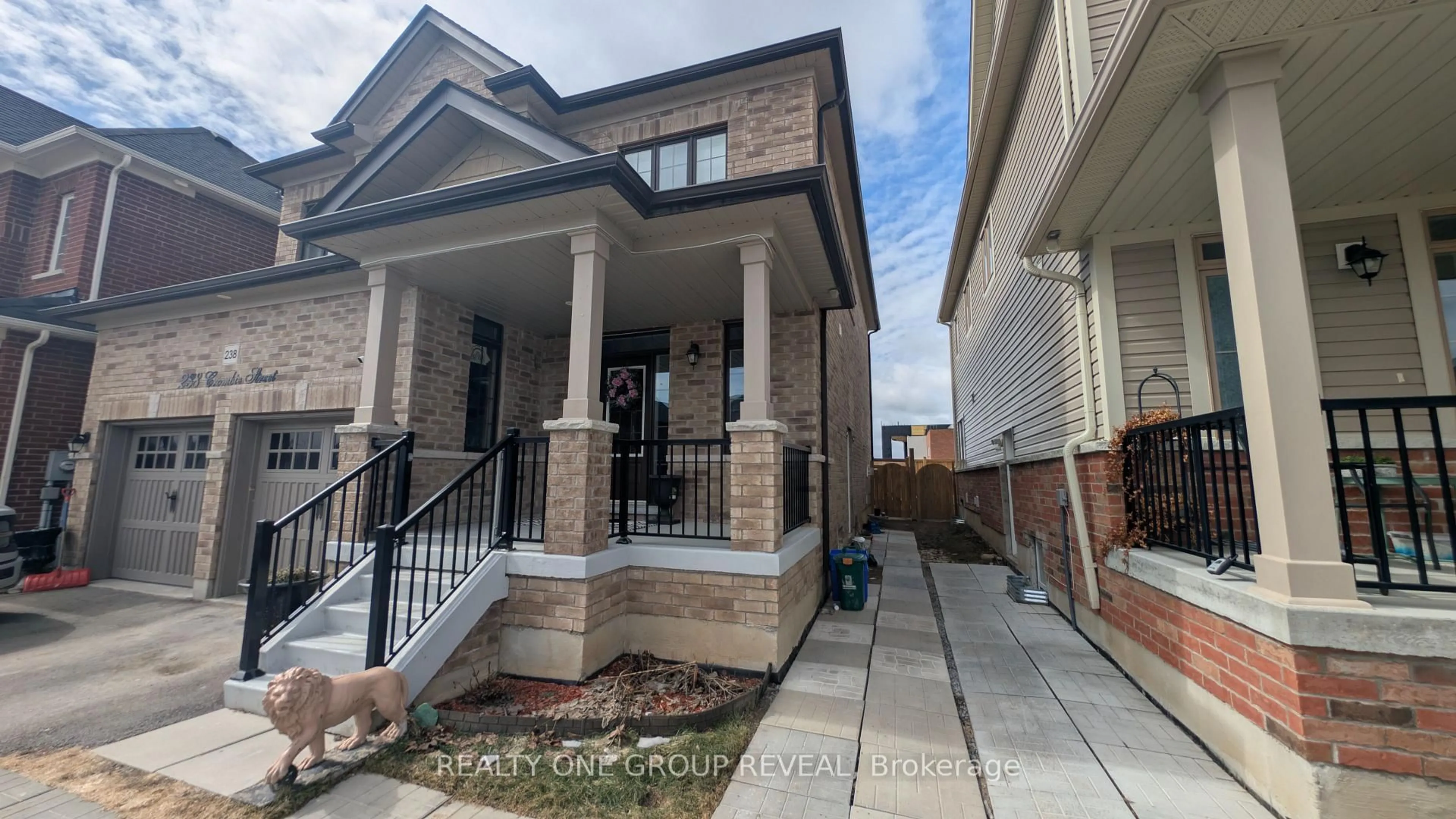 Home with brick exterior material, street for 238 Crombie St, Clarington Ontario L1C 0T8