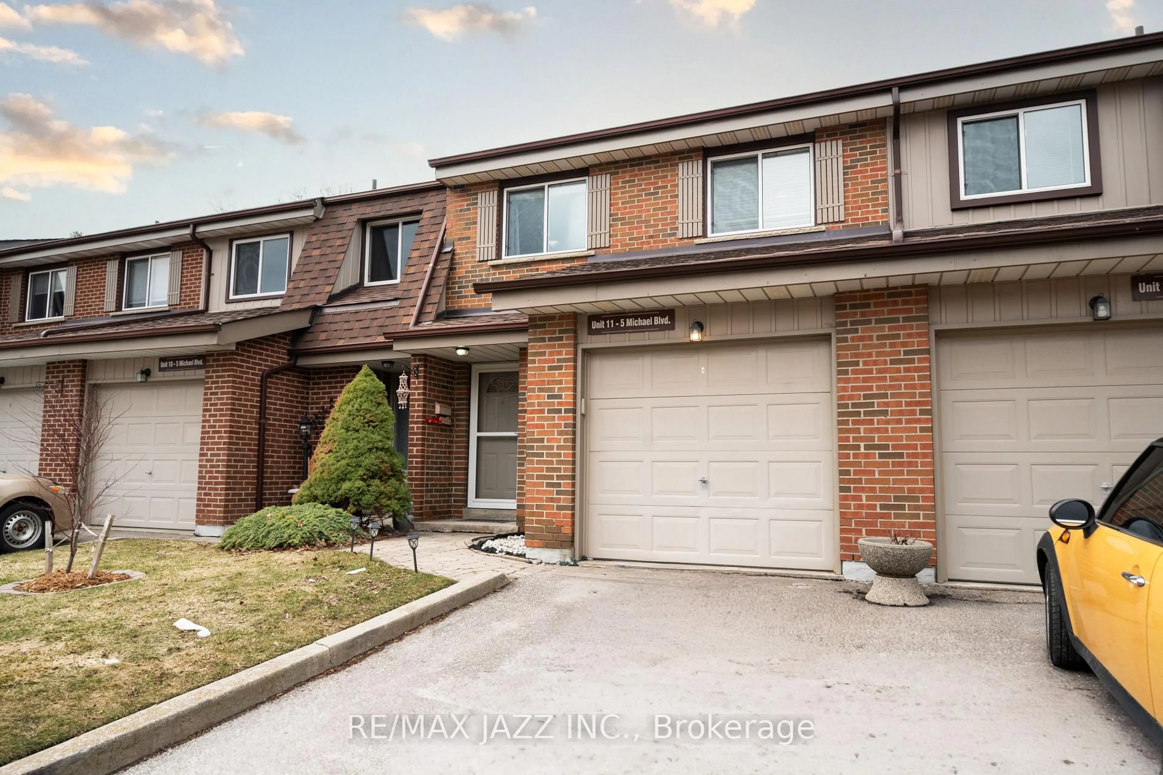 Home with brick exterior material, street for 5 Michael Blvd #11, Whitby Ontario L1N 5P4
