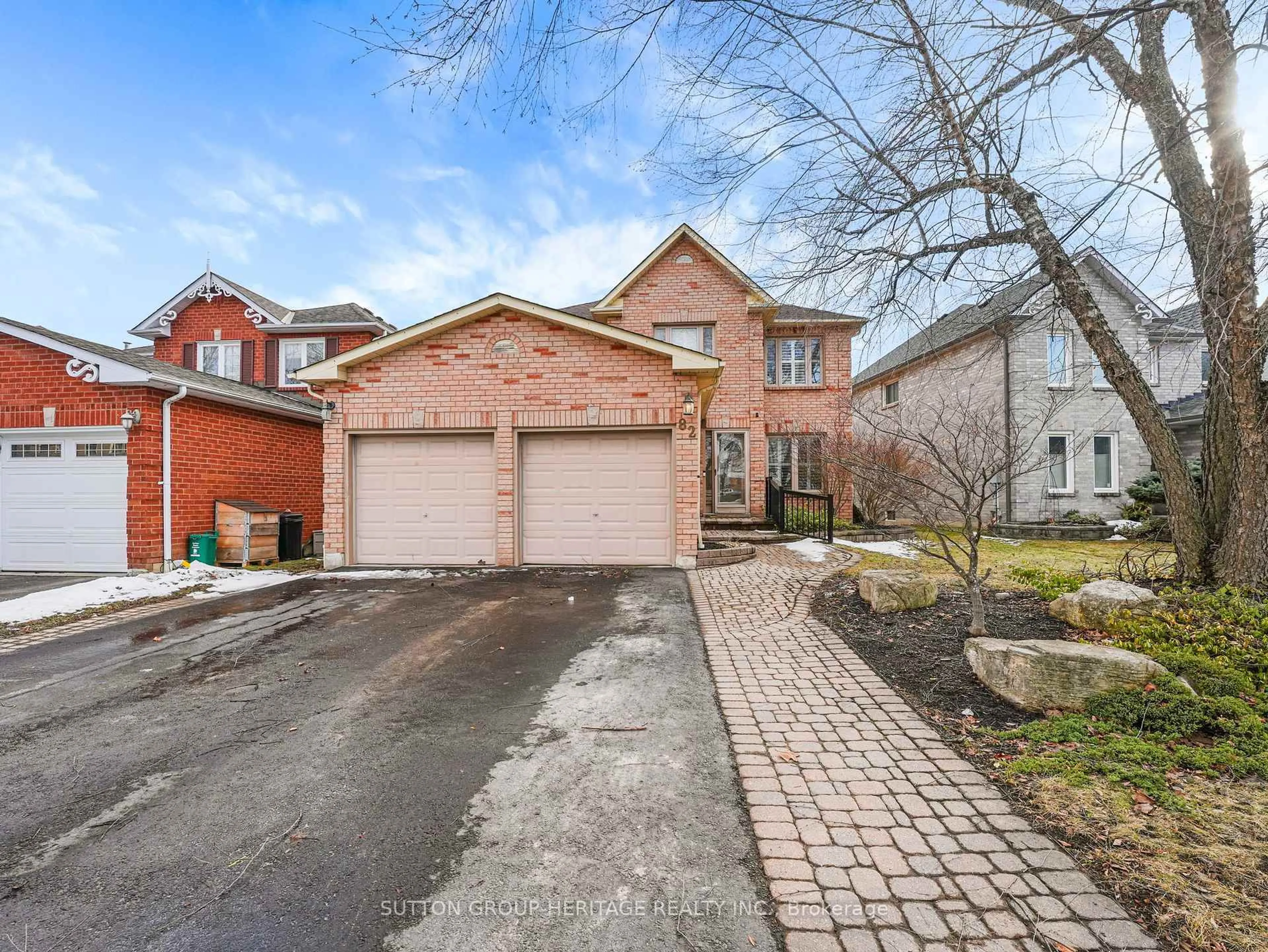 Home with brick exterior material, street for 82 Sullivan Dr, Ajax Ontario L1T 3P1