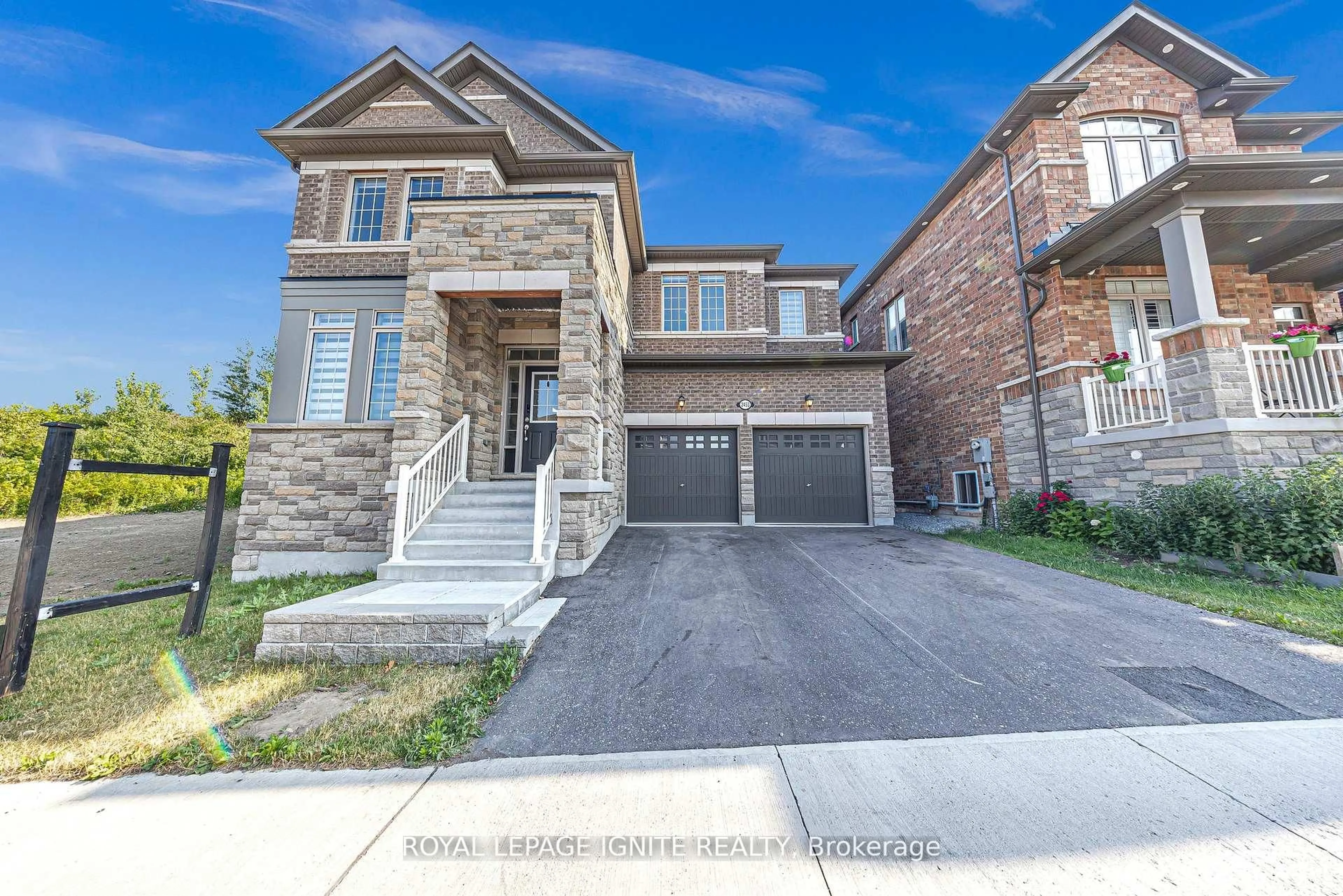 Home with brick exterior material, street for 2453 Florentine Pl, Pickering Ontario L1X 0H2