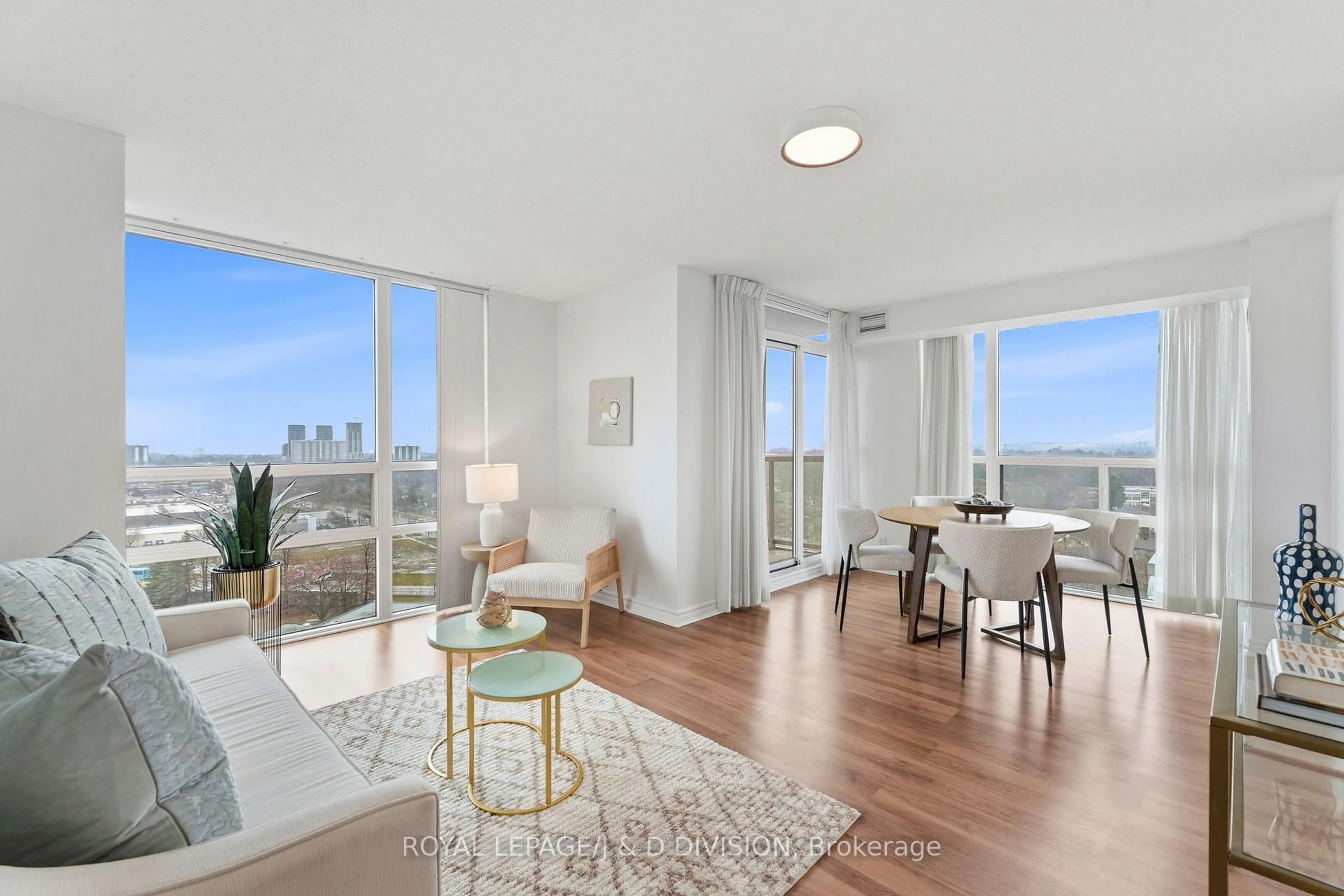 Living room with furniture, unknown for 68 Grangeway Ave #1610, Toronto Ontario M1H 0A1