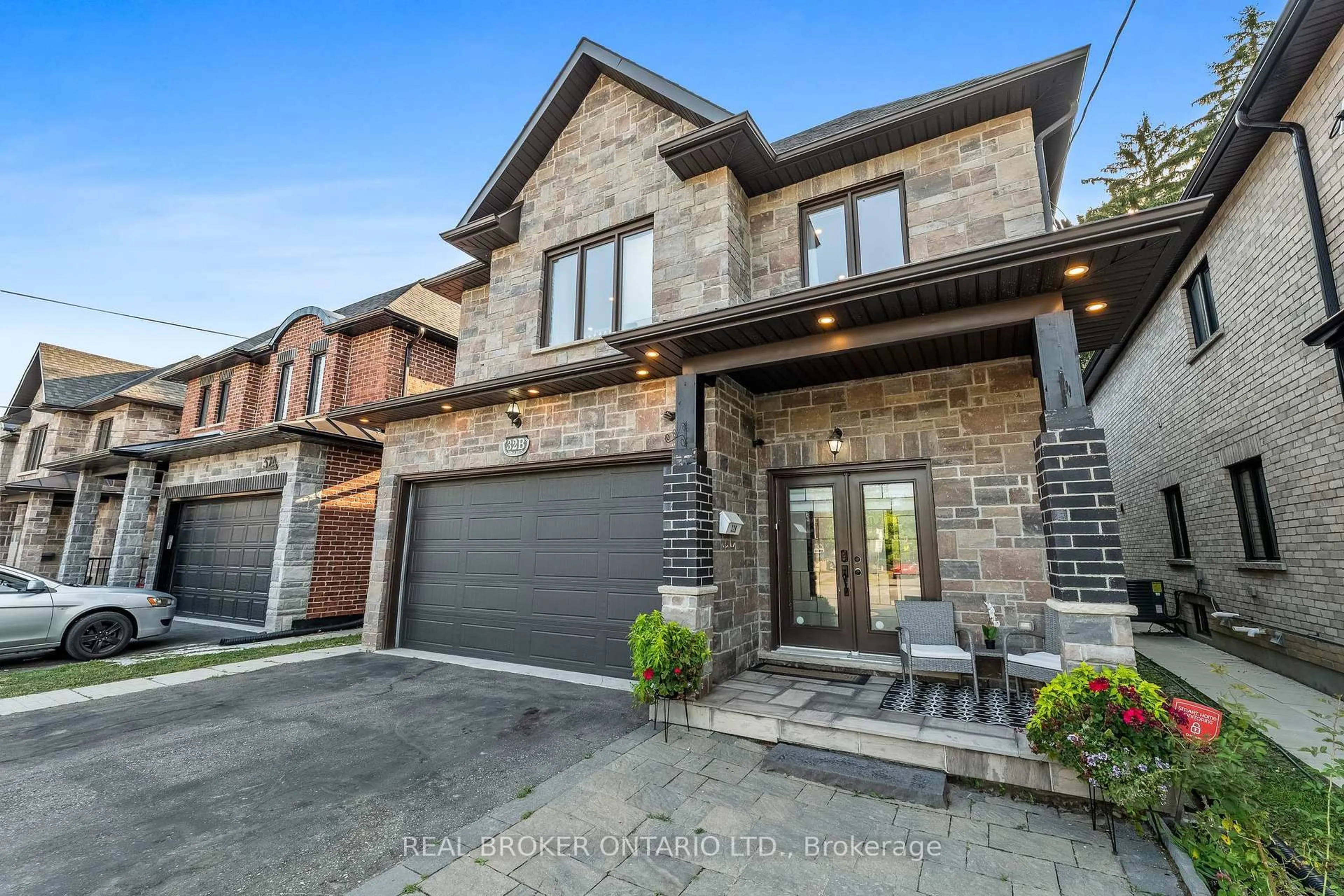 Home with brick exterior material, street for 32B Cedar Dr, Toronto Ontario M1J 3E8