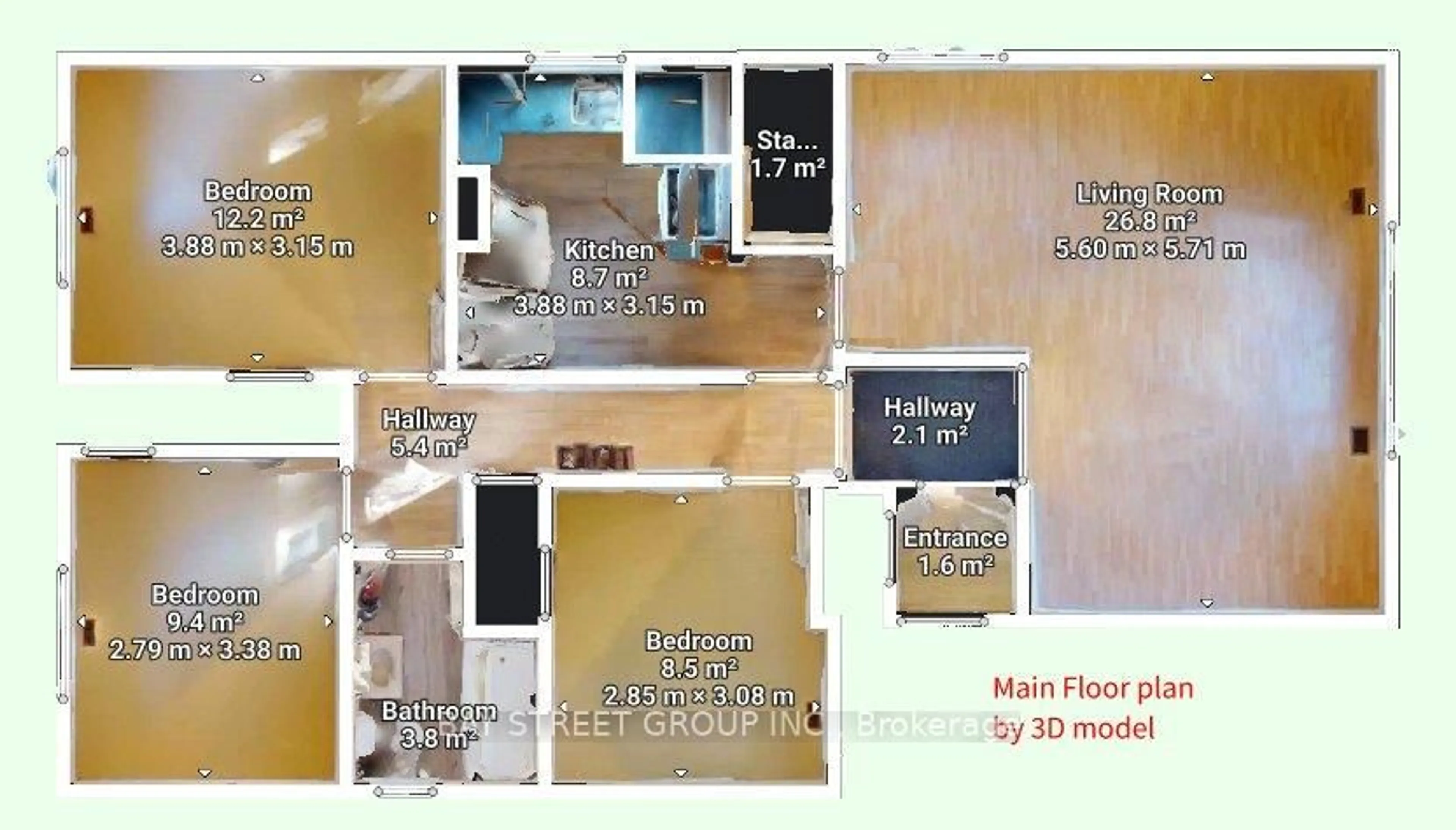 Floor plan for 106 Wye Valley Rd, Toronto Ontario M1P 2A8
