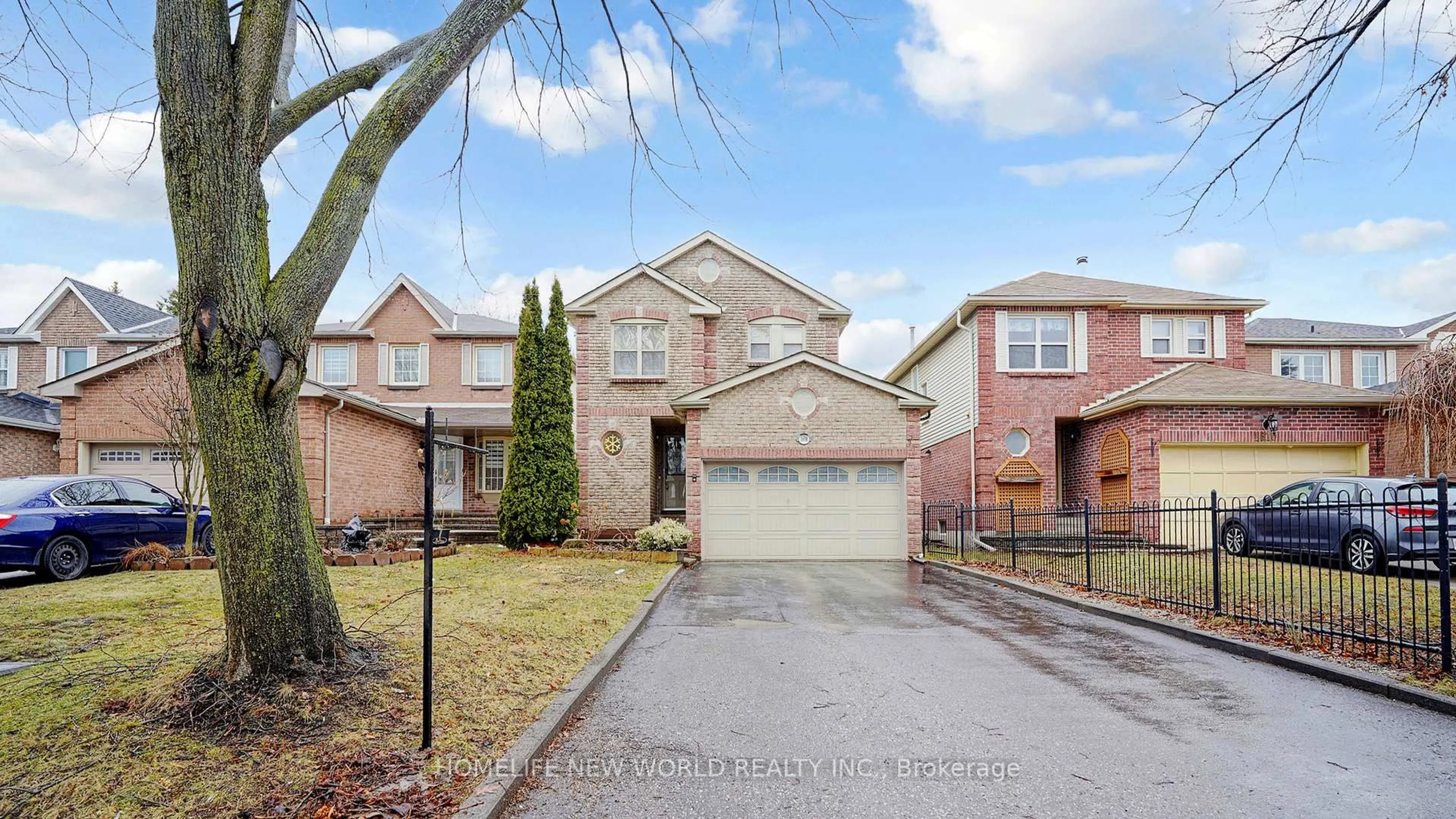 Home with brick exterior material, street for 1608 Rawlings Dr, Pickering Ontario L1V 5B6