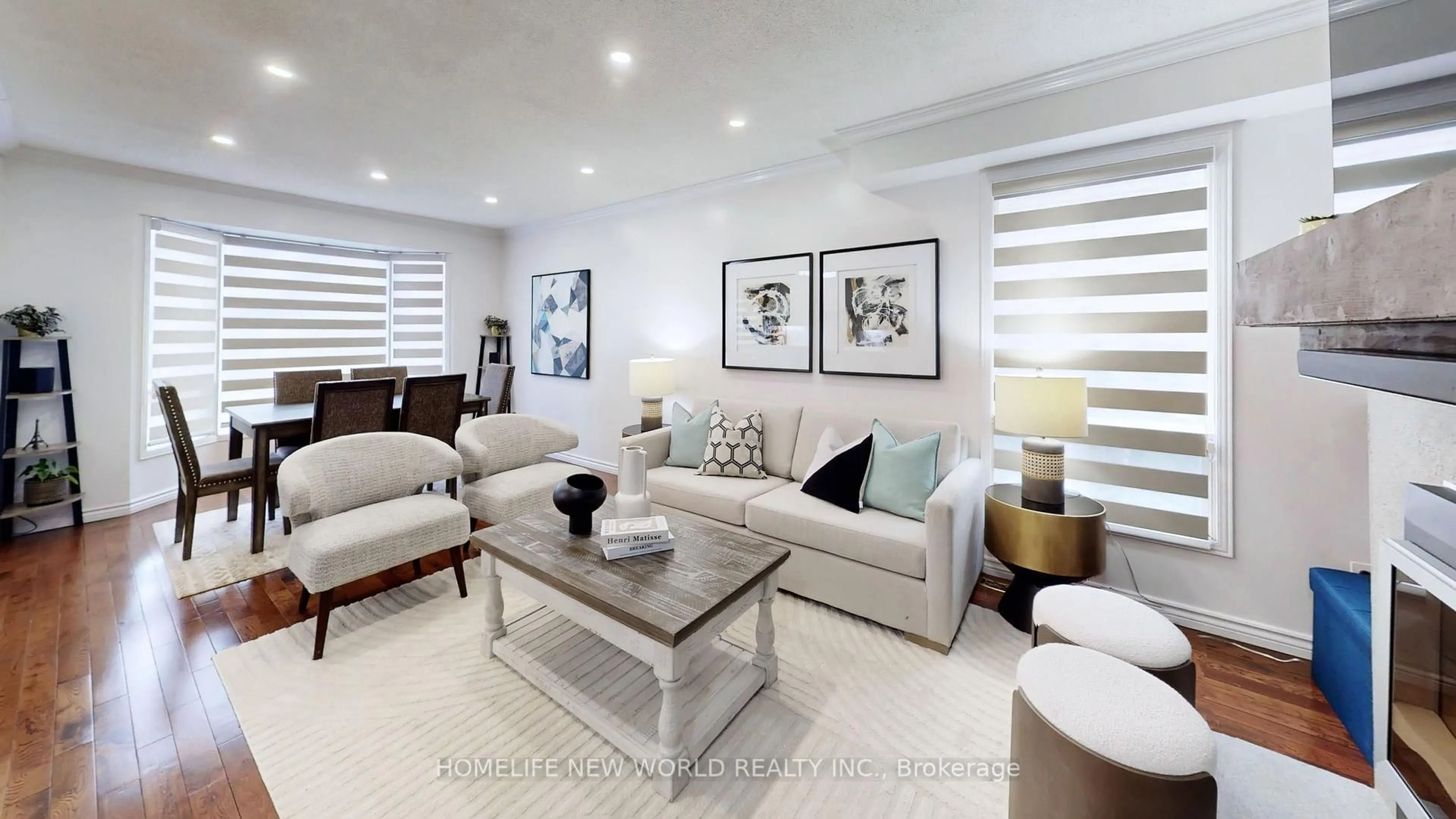 Living room with furniture, unknown for 1608 Rawlings Dr, Pickering Ontario L1V 5B6