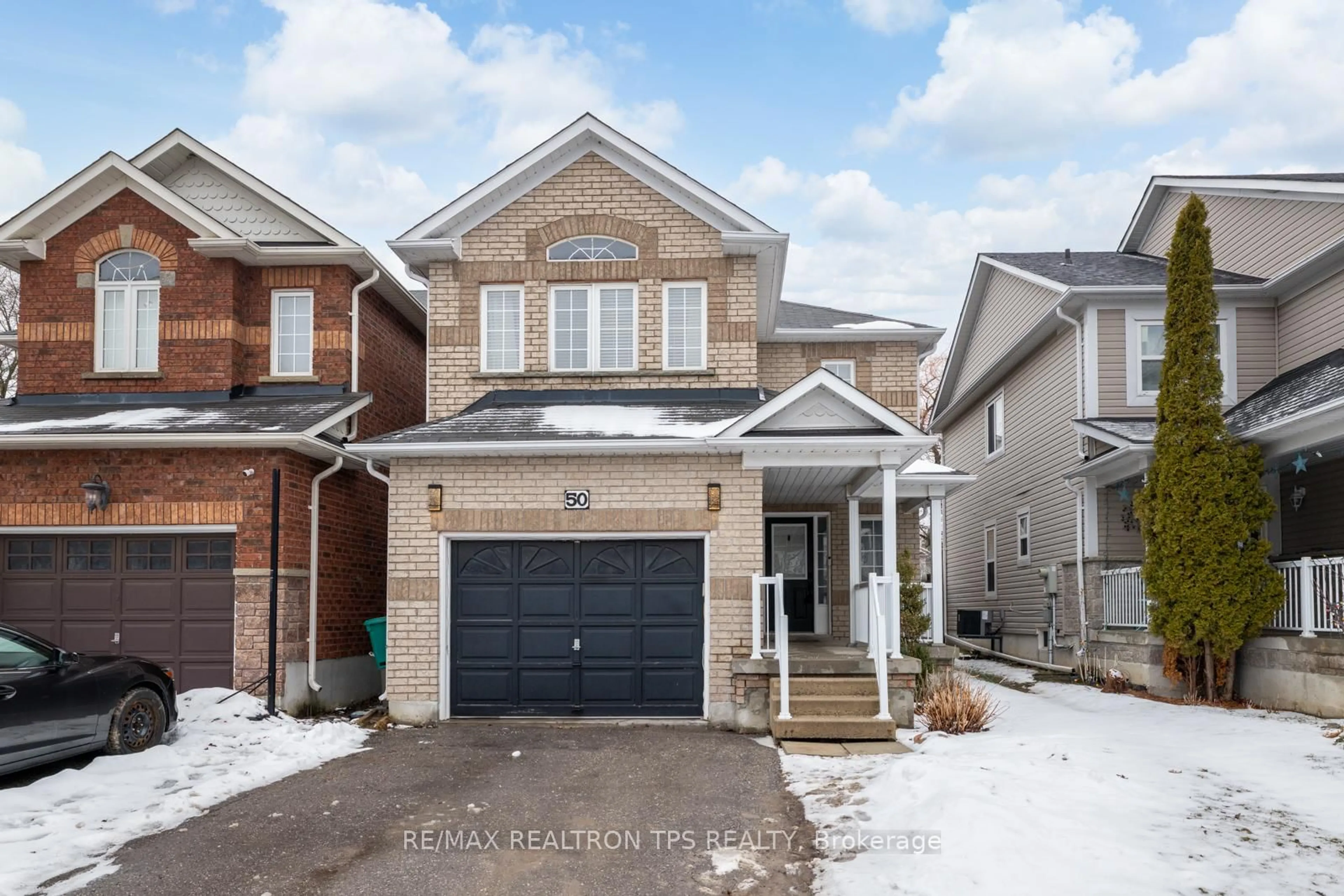Home with brick exterior material, street for 50 Crough St, Clarington Ontario L1C 5M4