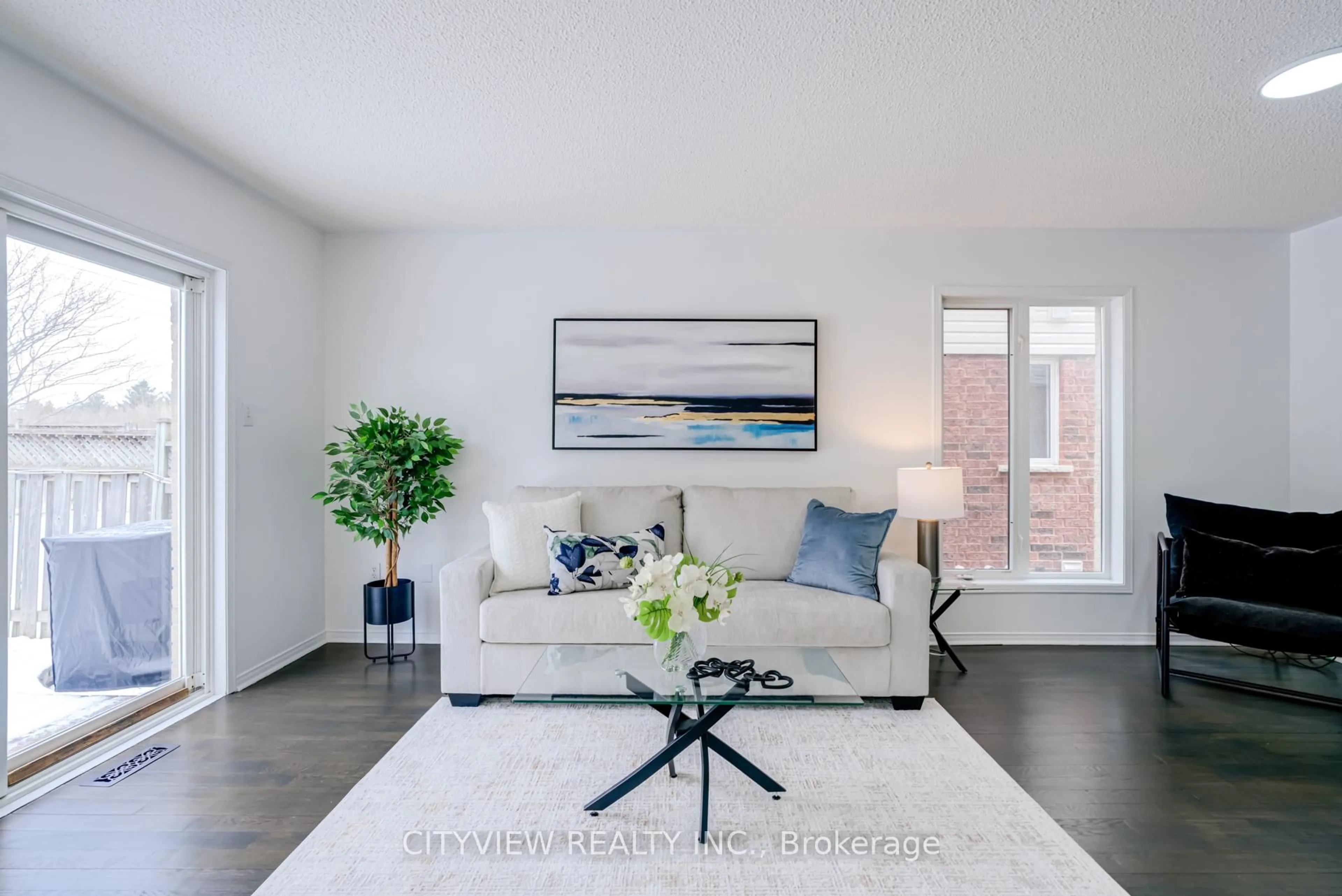 Living room with furniture, unknown for 634 Amaretto Ave, Pickering Ontario L1X 2V2