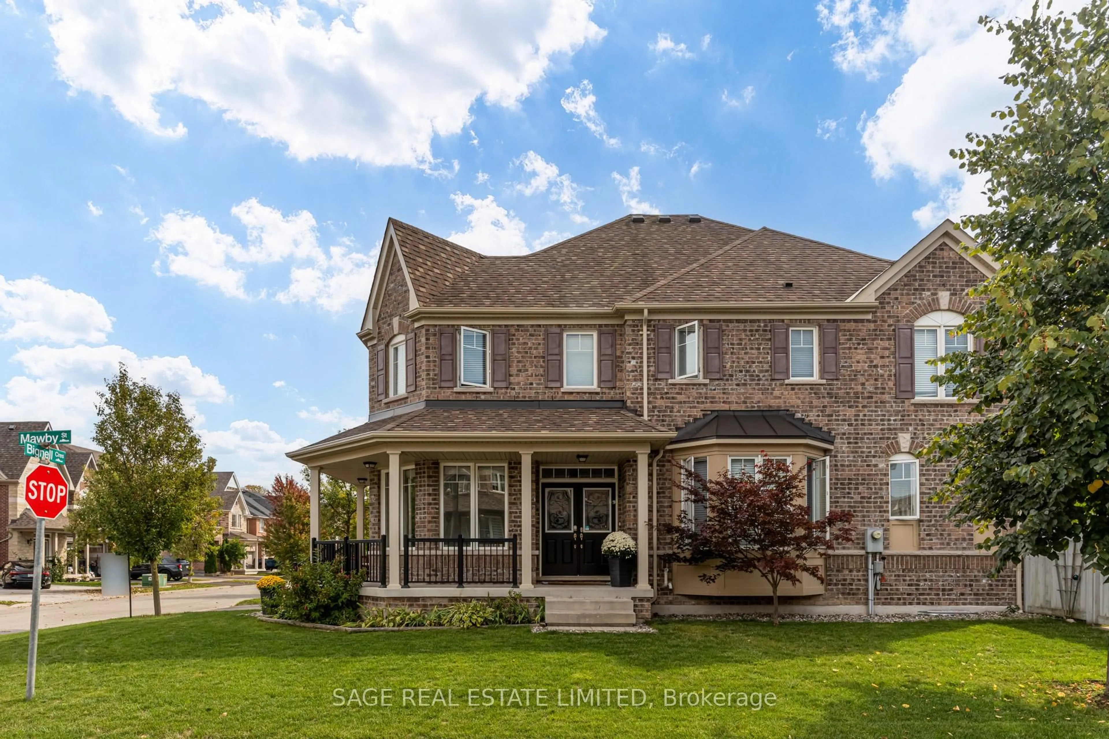 Home with brick exterior material, street for 43 Bignell Cres, Ajax Ontario L1Z 0P7