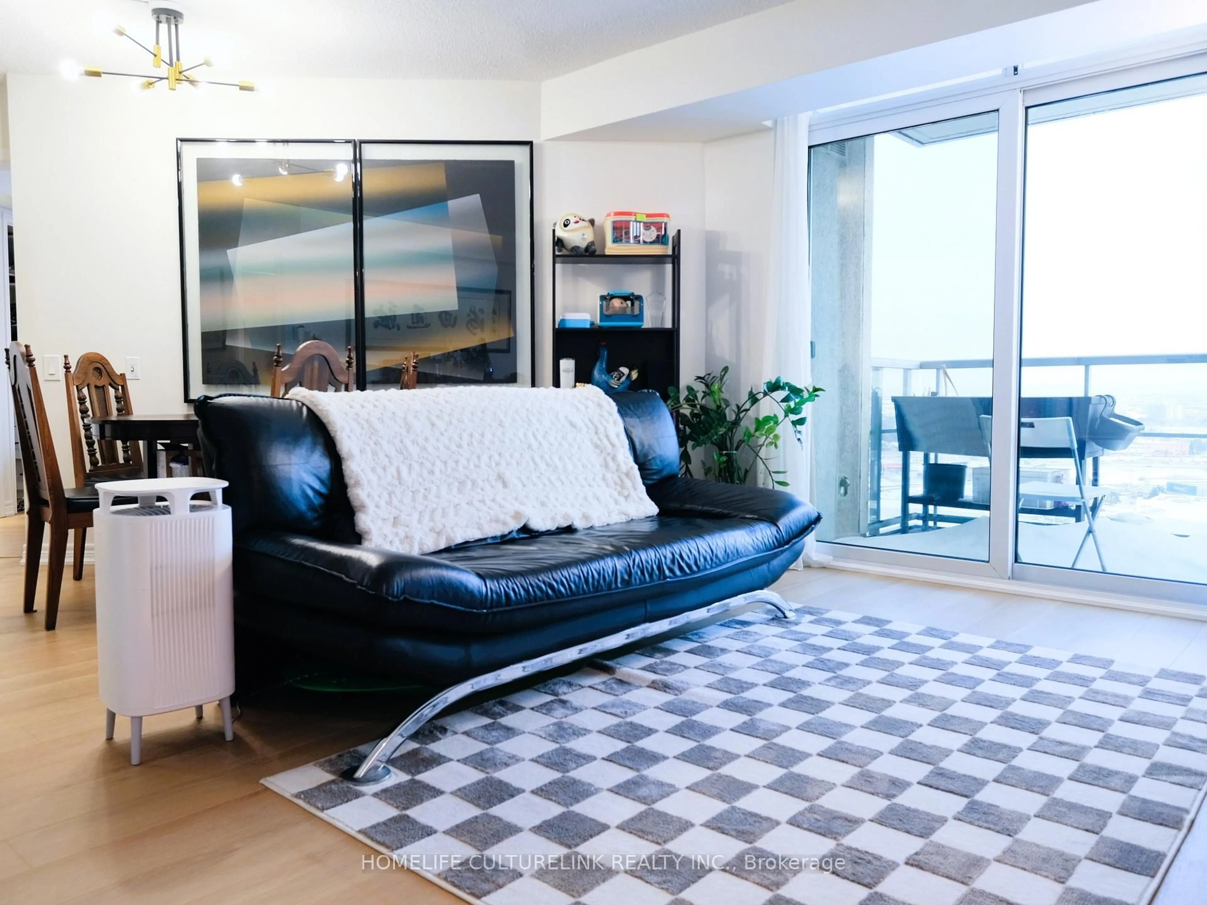 Living room with furniture, unknown for 83 Borough Dr #2311, Toronto Ontario M1P 5E4