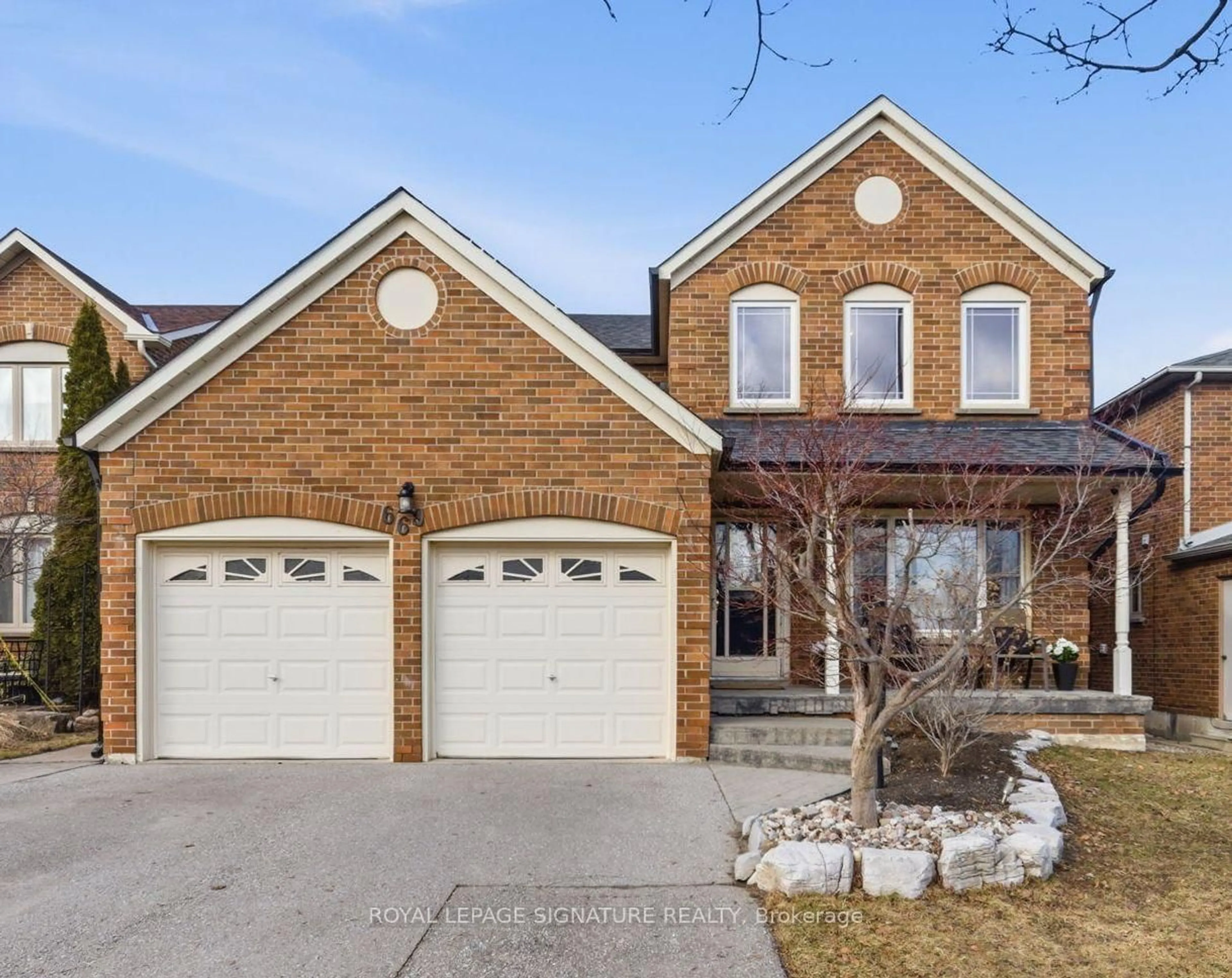 Home with brick exterior material, street for 669 Highview Rd, Pickering Ontario L1V 4W2