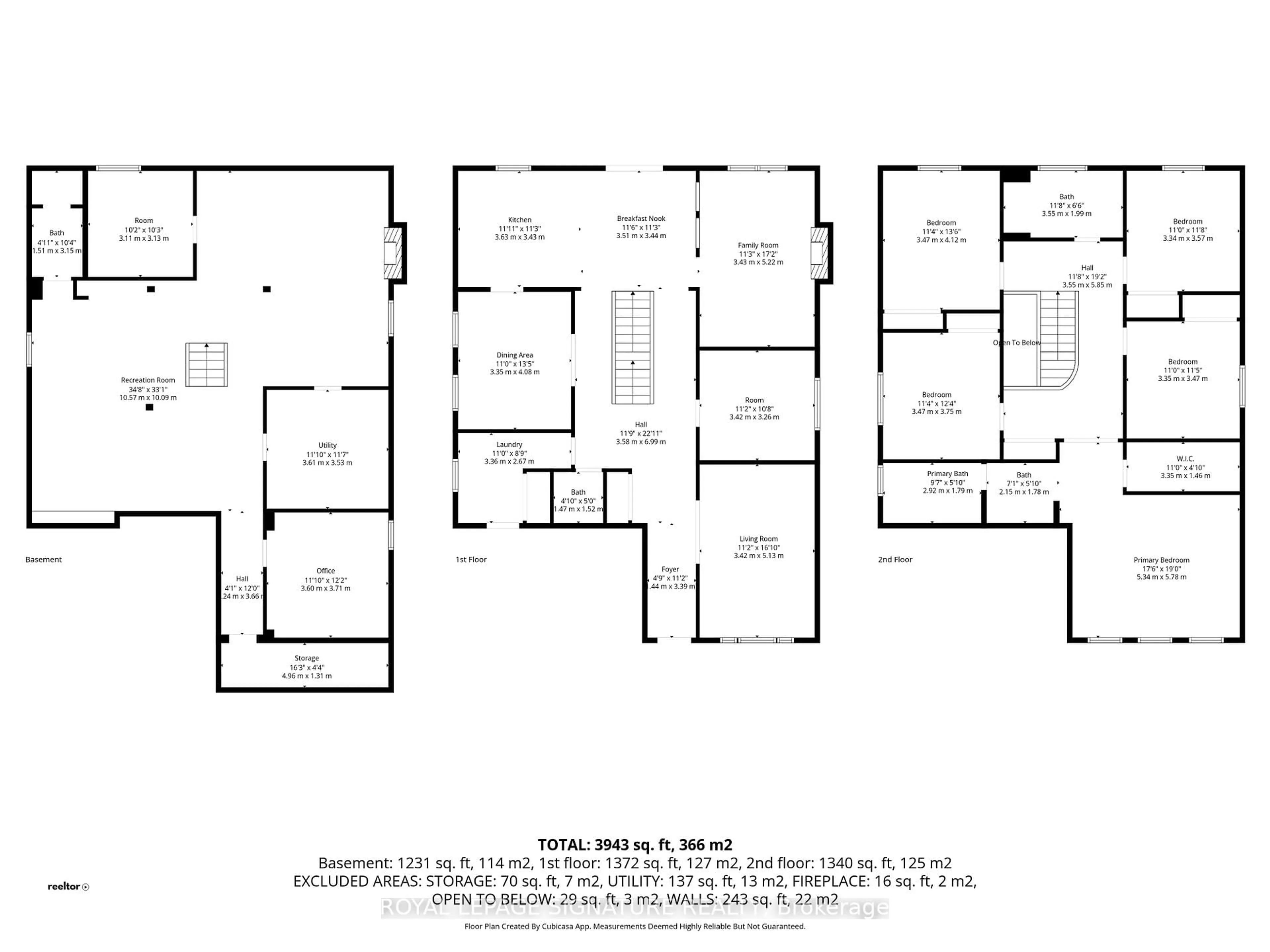 Floor plan for 669 Highview Rd, Pickering Ontario L1V 4W2