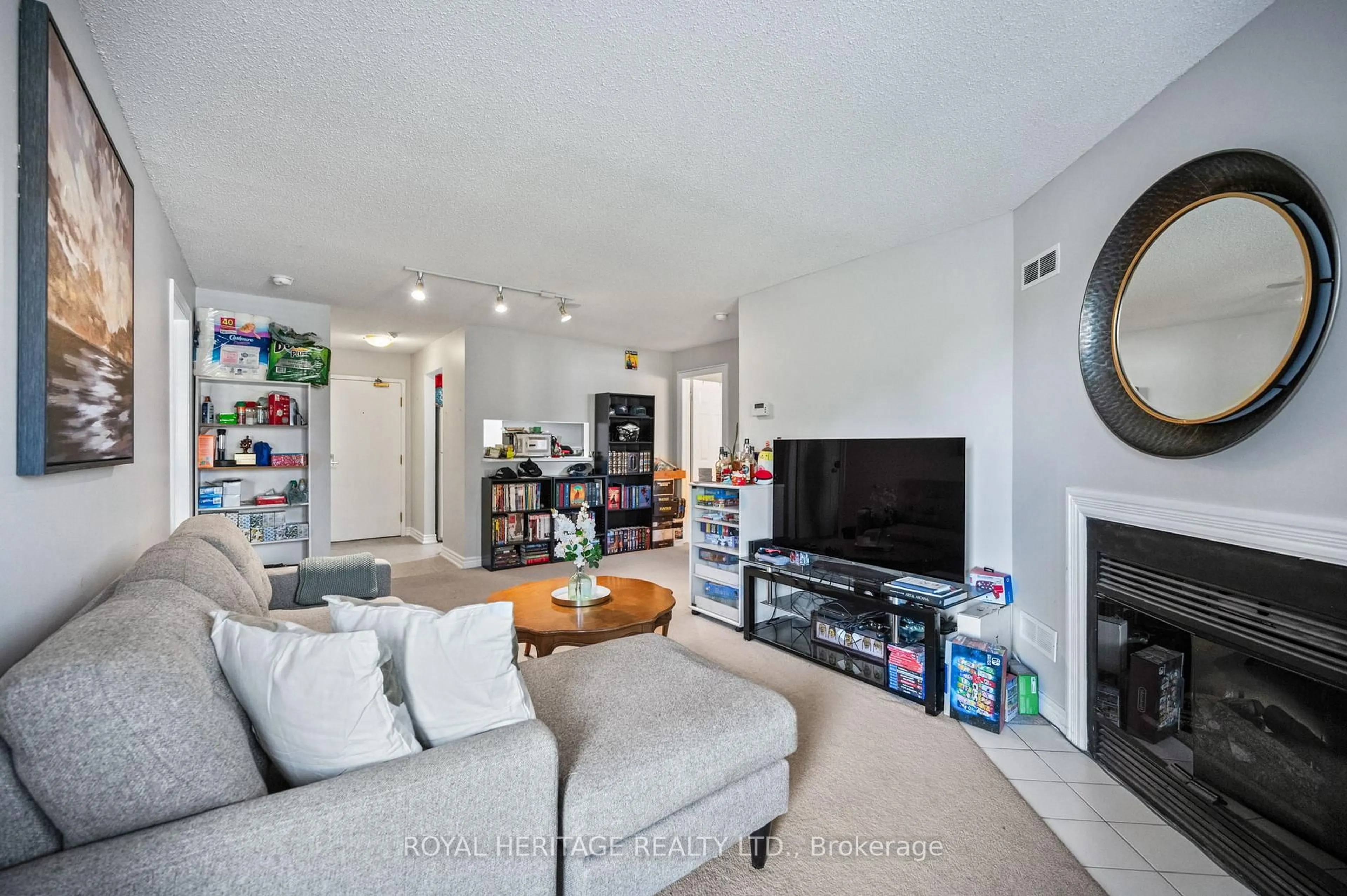 Living room with furniture, unknown for 195 Lake Driveway #303, Ajax Ontario L1S 7H7