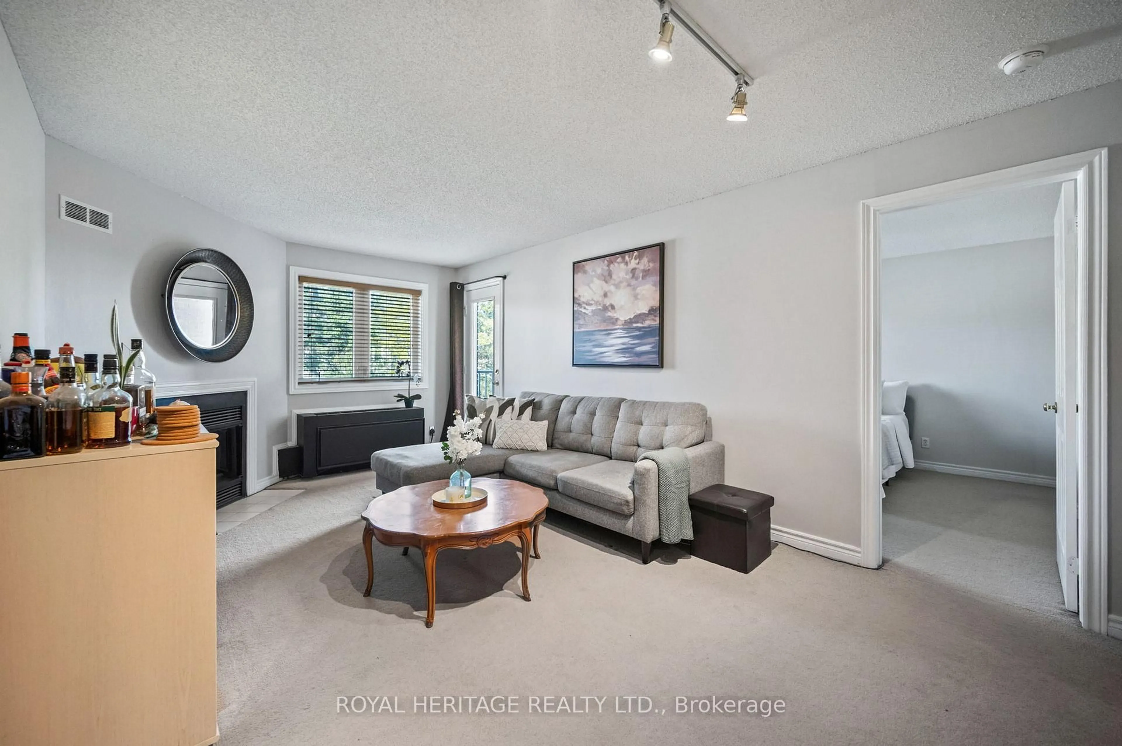 Living room with furniture, unknown for 195 Lake Driveway #303, Ajax Ontario L1S 7H7