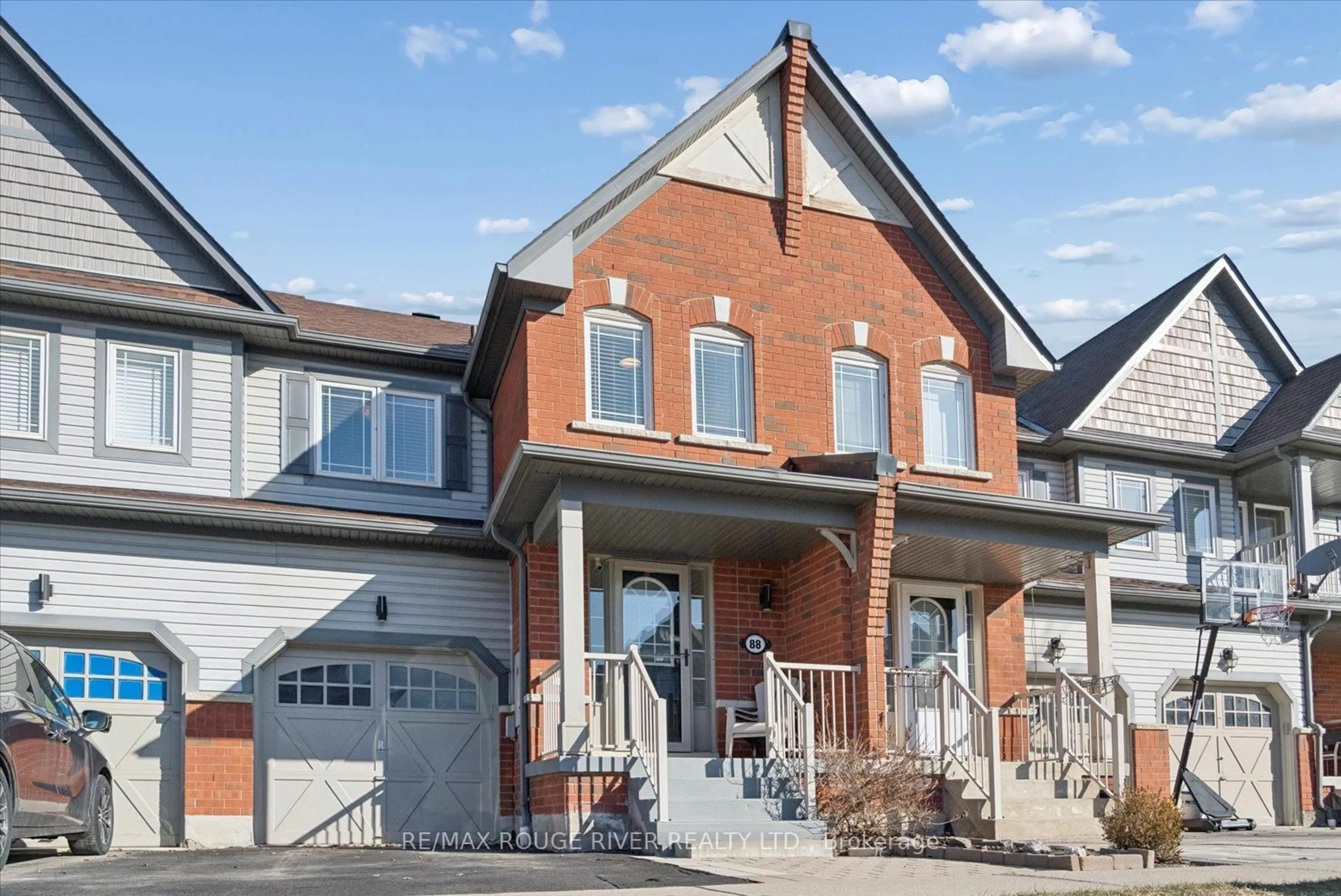 Home with brick exterior material, street for 88 Keywood St, Ajax Ontario L1Z 2E4