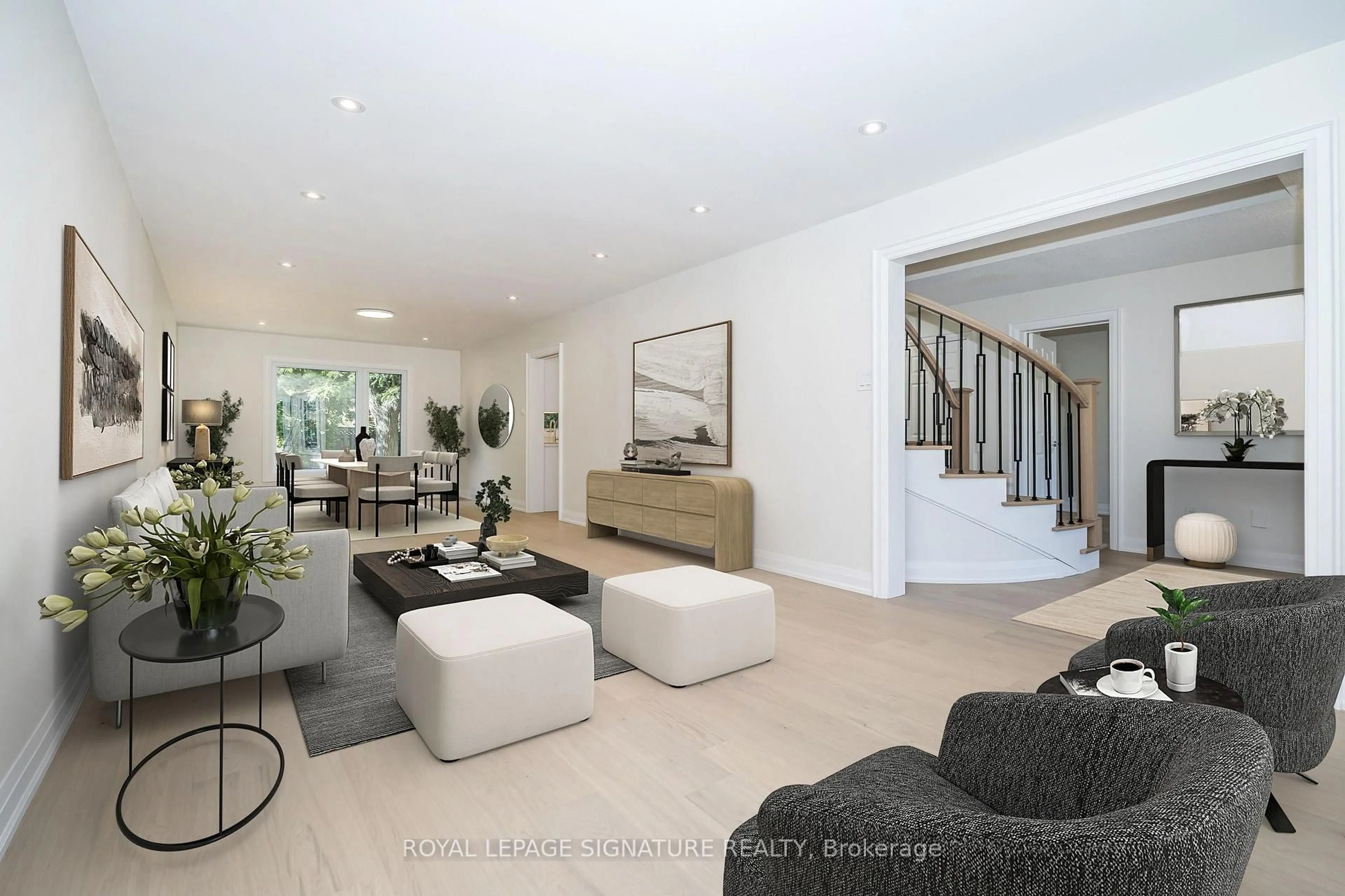 Living room with furniture, unknown for 11 Royal Rouge Tr, Toronto Ontario M1B 4T8