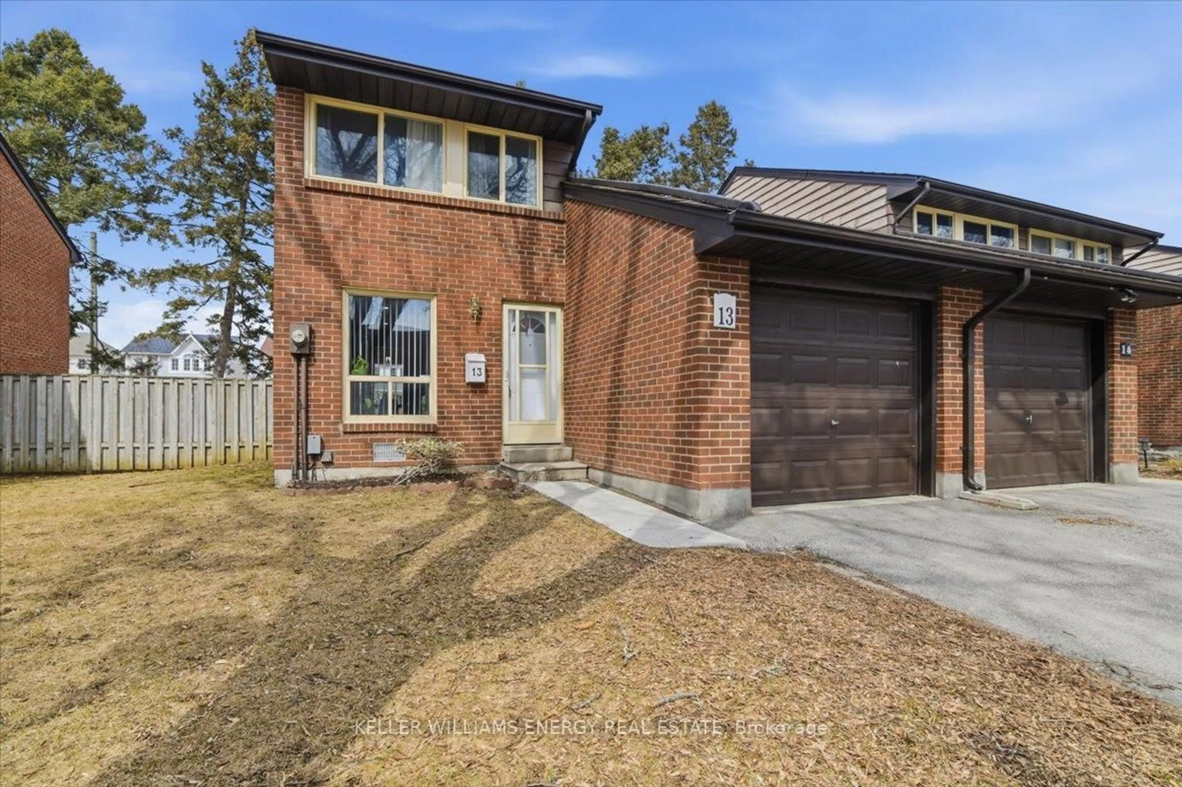 Home with brick exterior material, street for 155 Glovers Rd #13, Oshawa Ontario L1G 7A4