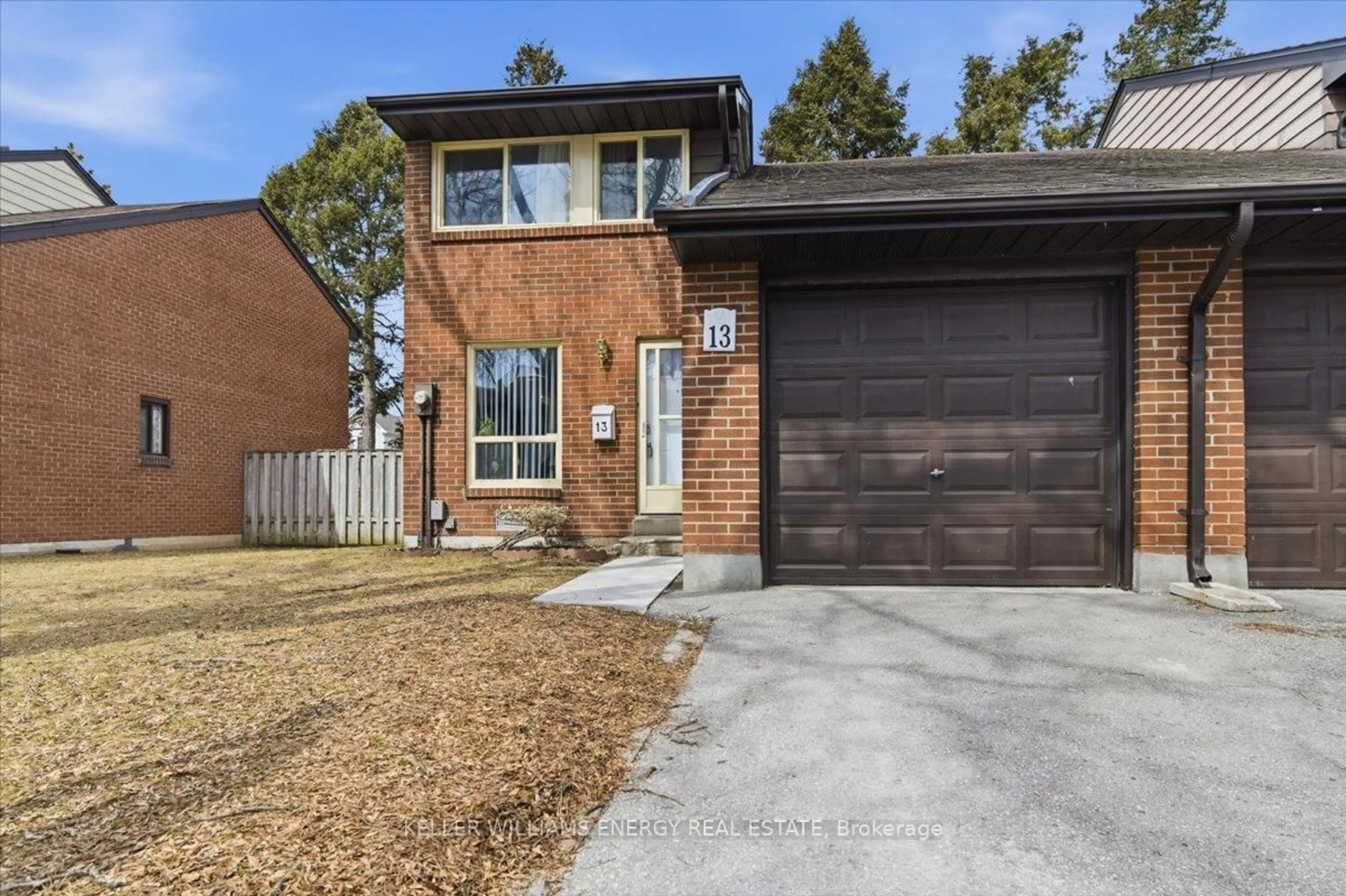 Home with brick exterior material, street for 155 Glovers Rd #13, Oshawa Ontario L1G 7A4