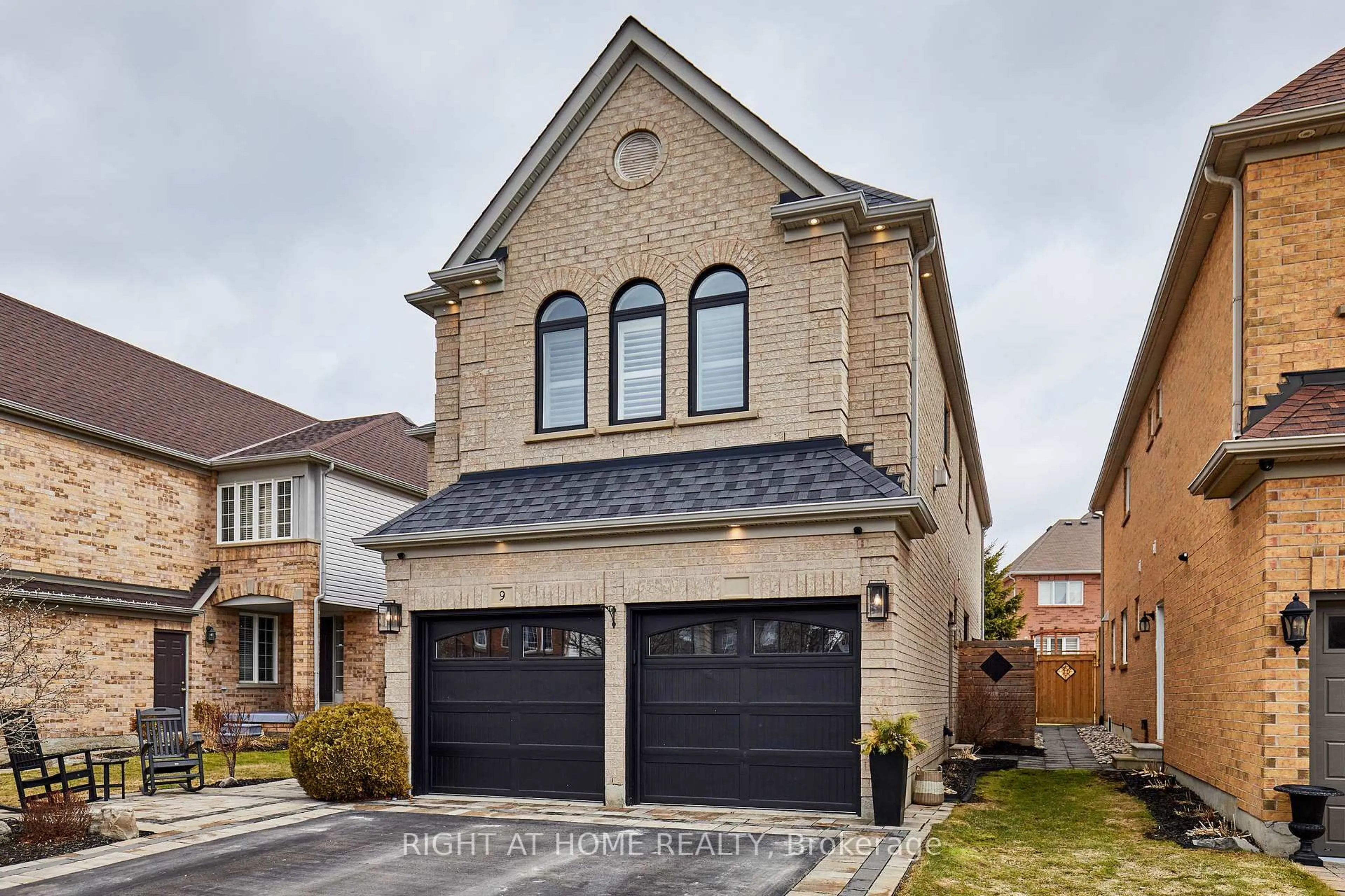 Home with brick exterior material, street for 9 Artesian Dr, Whitby Ontario L1P 1X7