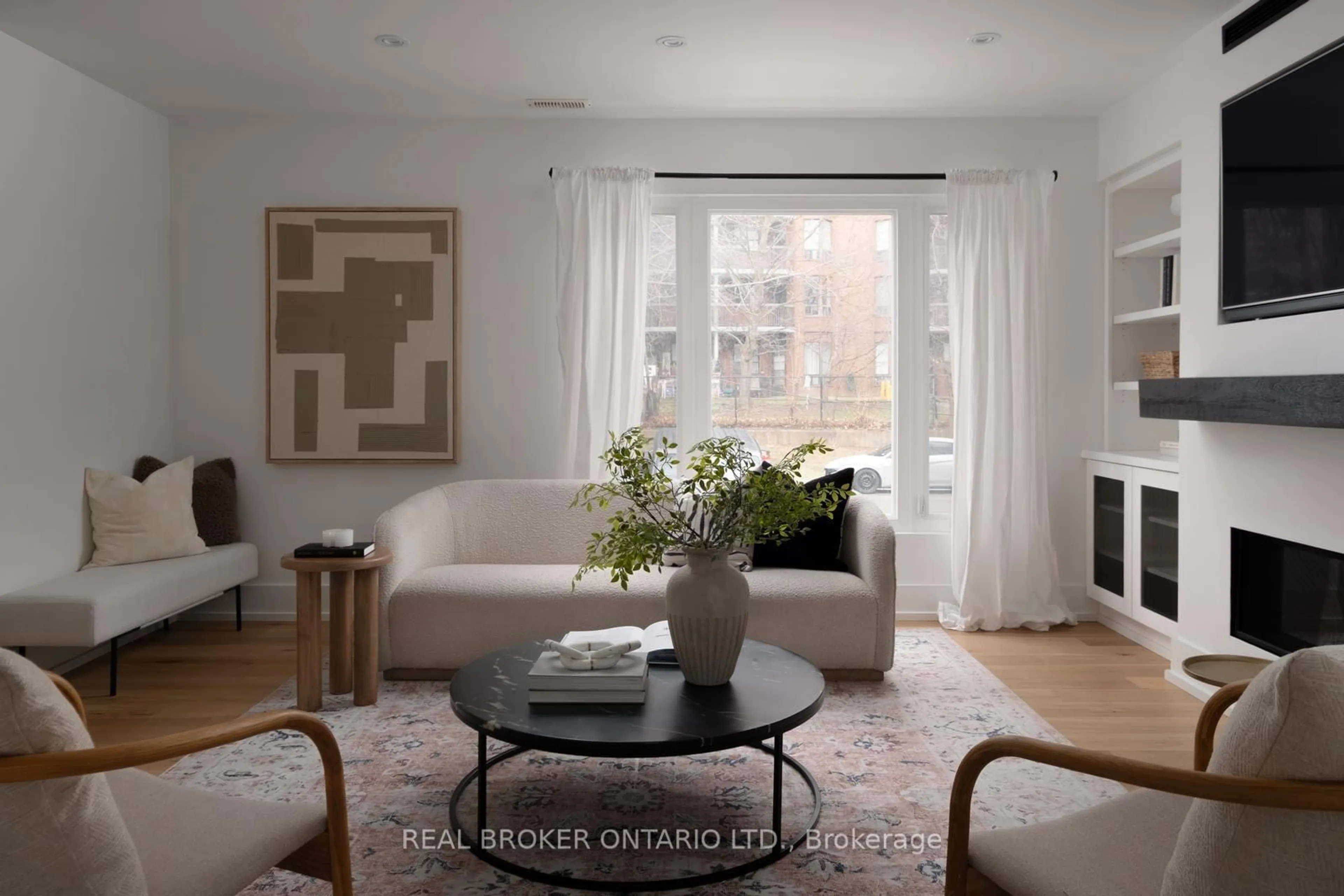 Living room with furniture, unknown for 276 Gowan Ave, Toronto Ontario M4J 2K6