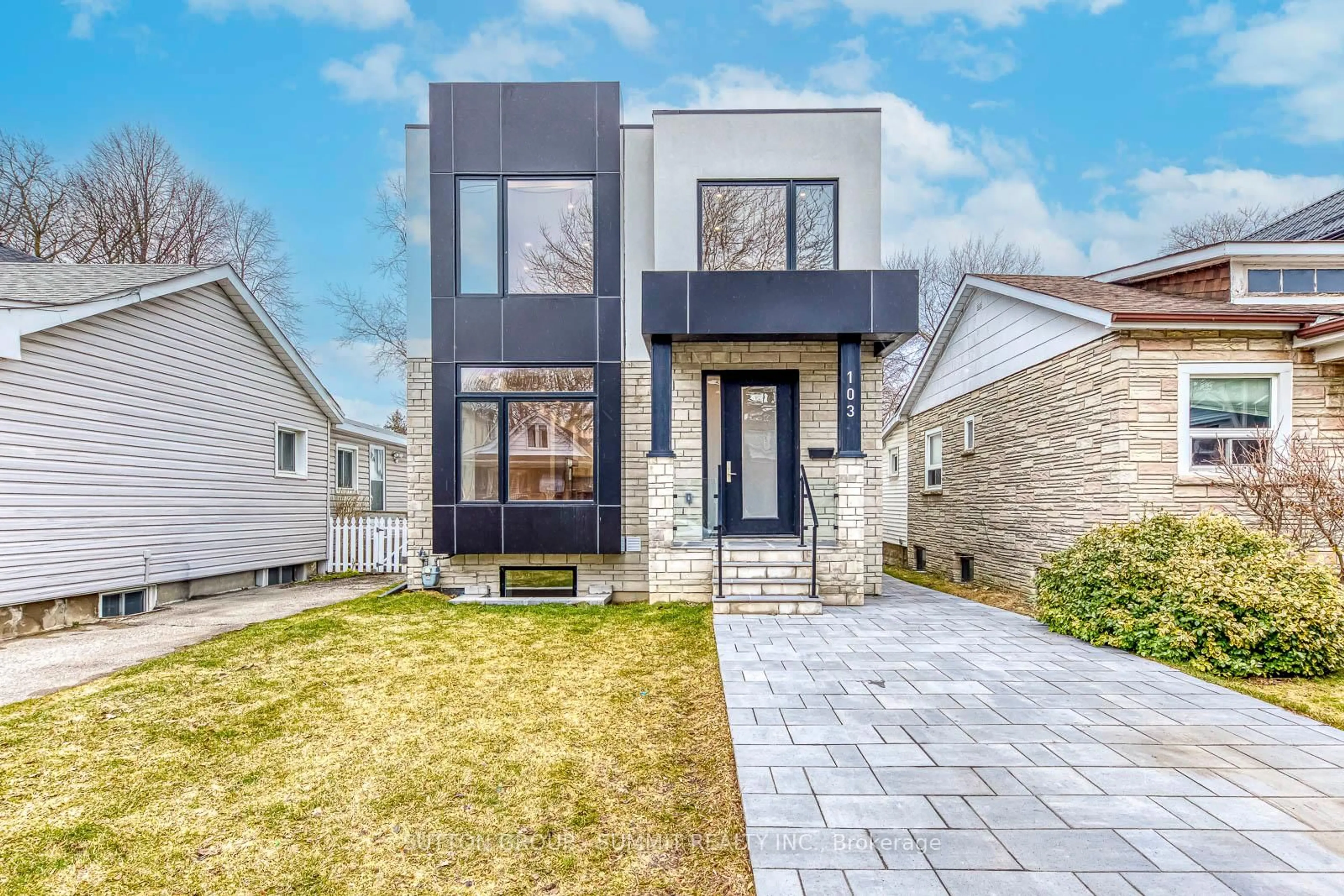 Home with brick exterior material, street for 103 Kalmar Ave, Toronto Ontario M1N 3G5