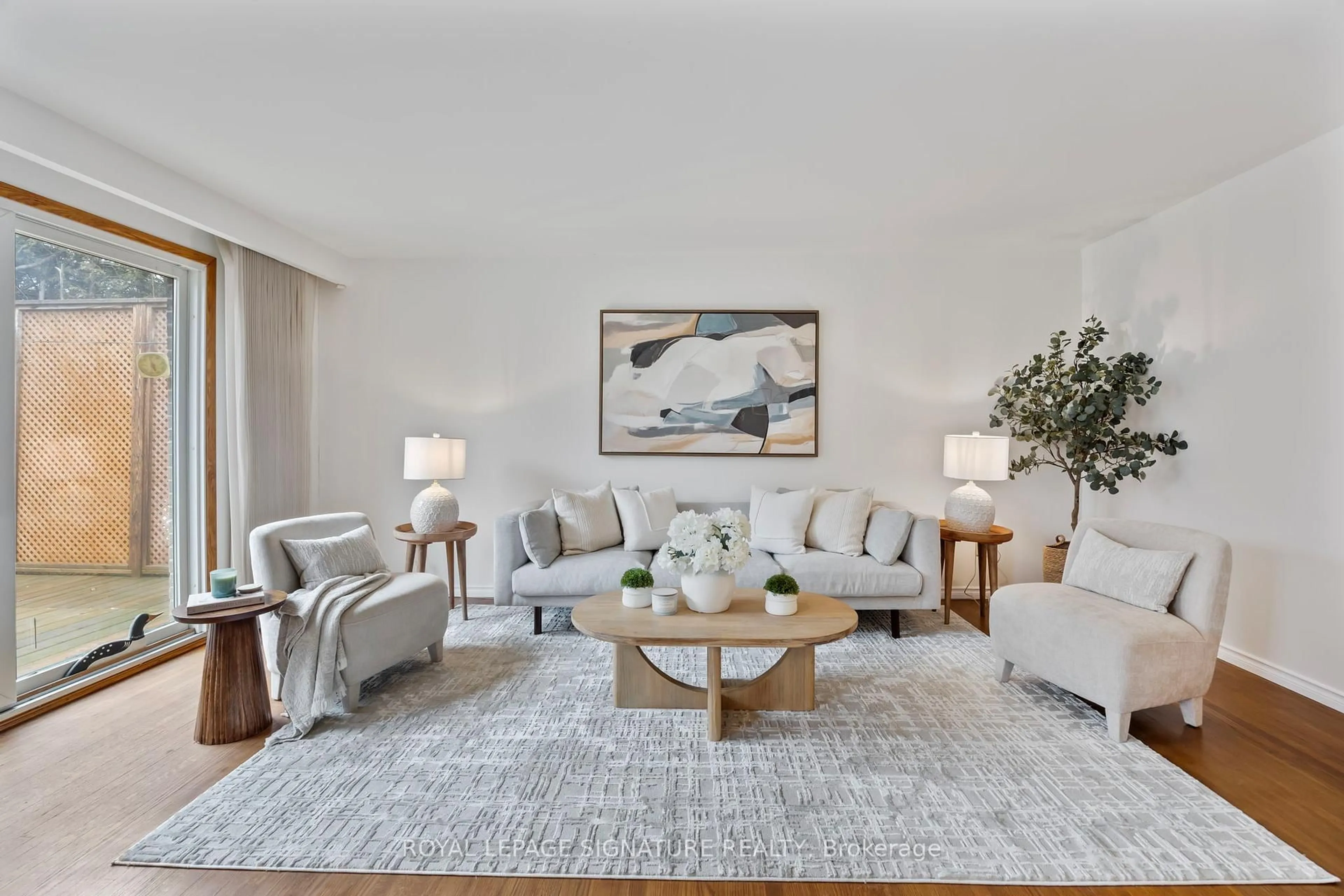 Living room with furniture, unknown for 30 Bledlow Manor Dr, Toronto Ontario M1E 1B2