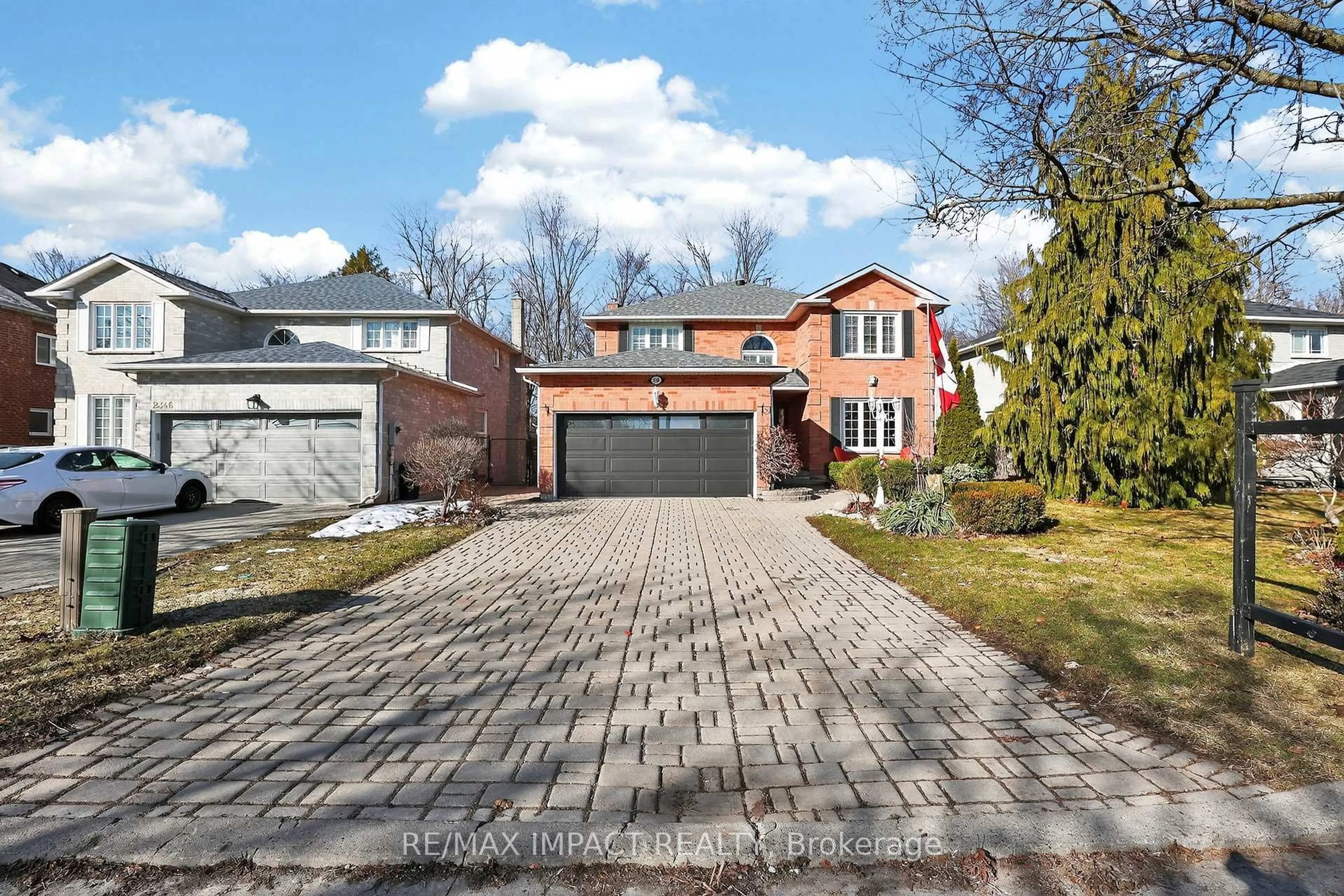 Home with brick exterior material, street for 2348 Wildwood Cres, Pickering Ontario L1X 2N1