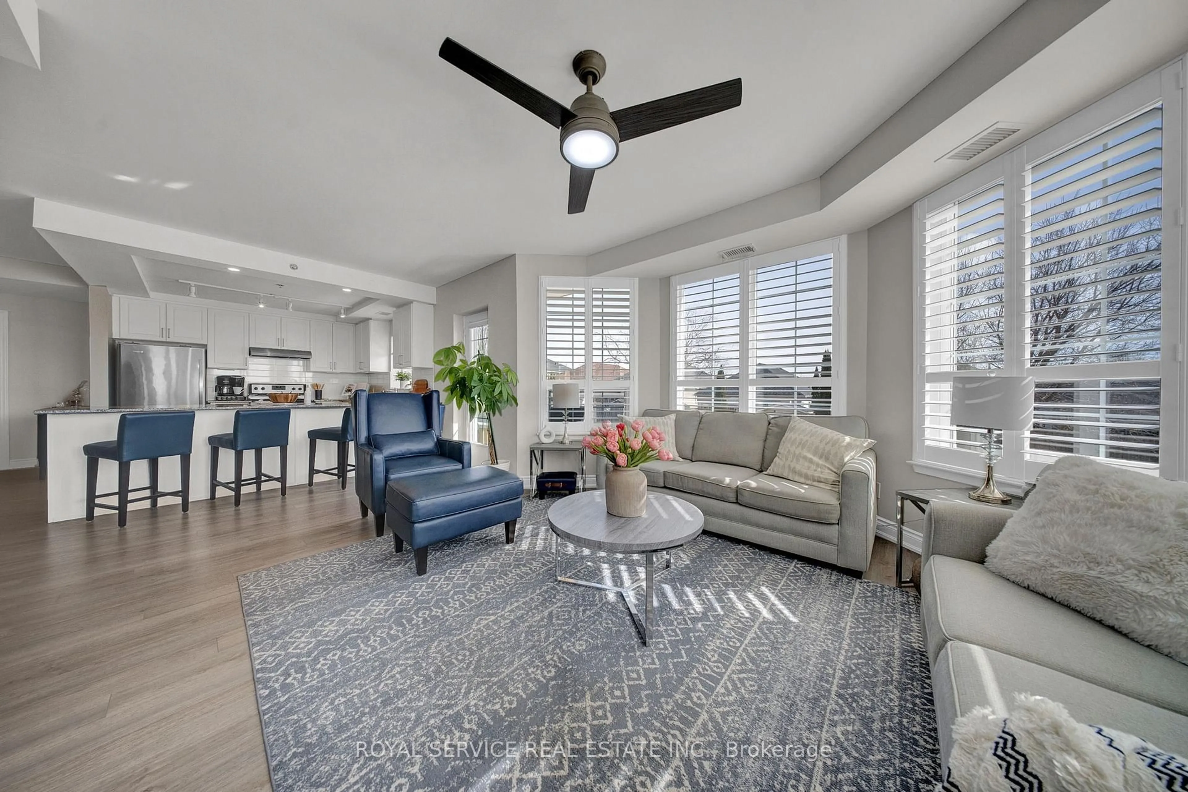 Living room with furniture, unknown for 21 Brookhouse Dr #210, Clarington Ontario L1B 0V4