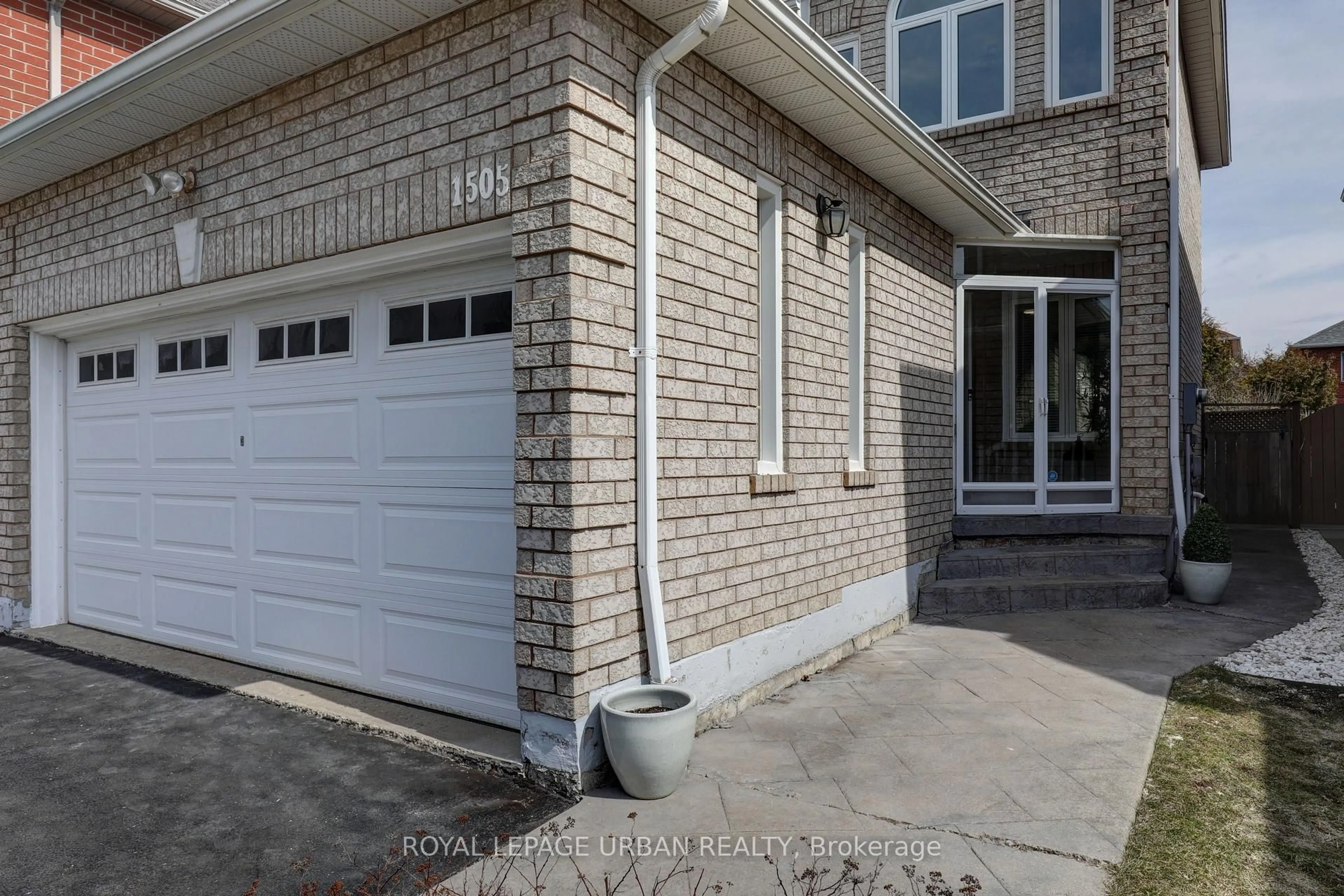 Home with brick exterior material, street for 1505 Garland Cres, Pickering Ontario L1V 7B3