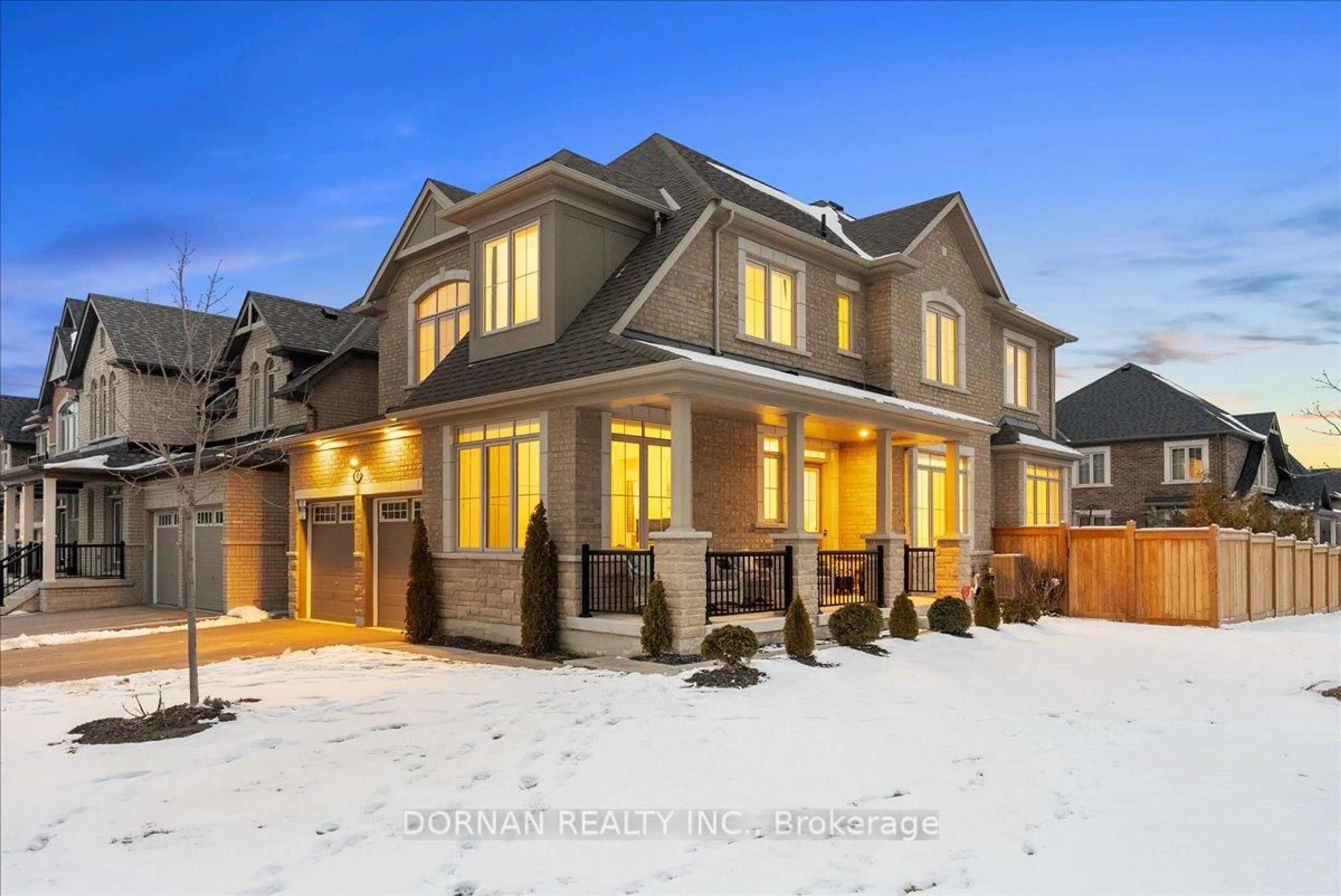 Home with brick exterior material, street for 68 Olerud Dr, Whitby Ontario L1P 0J1