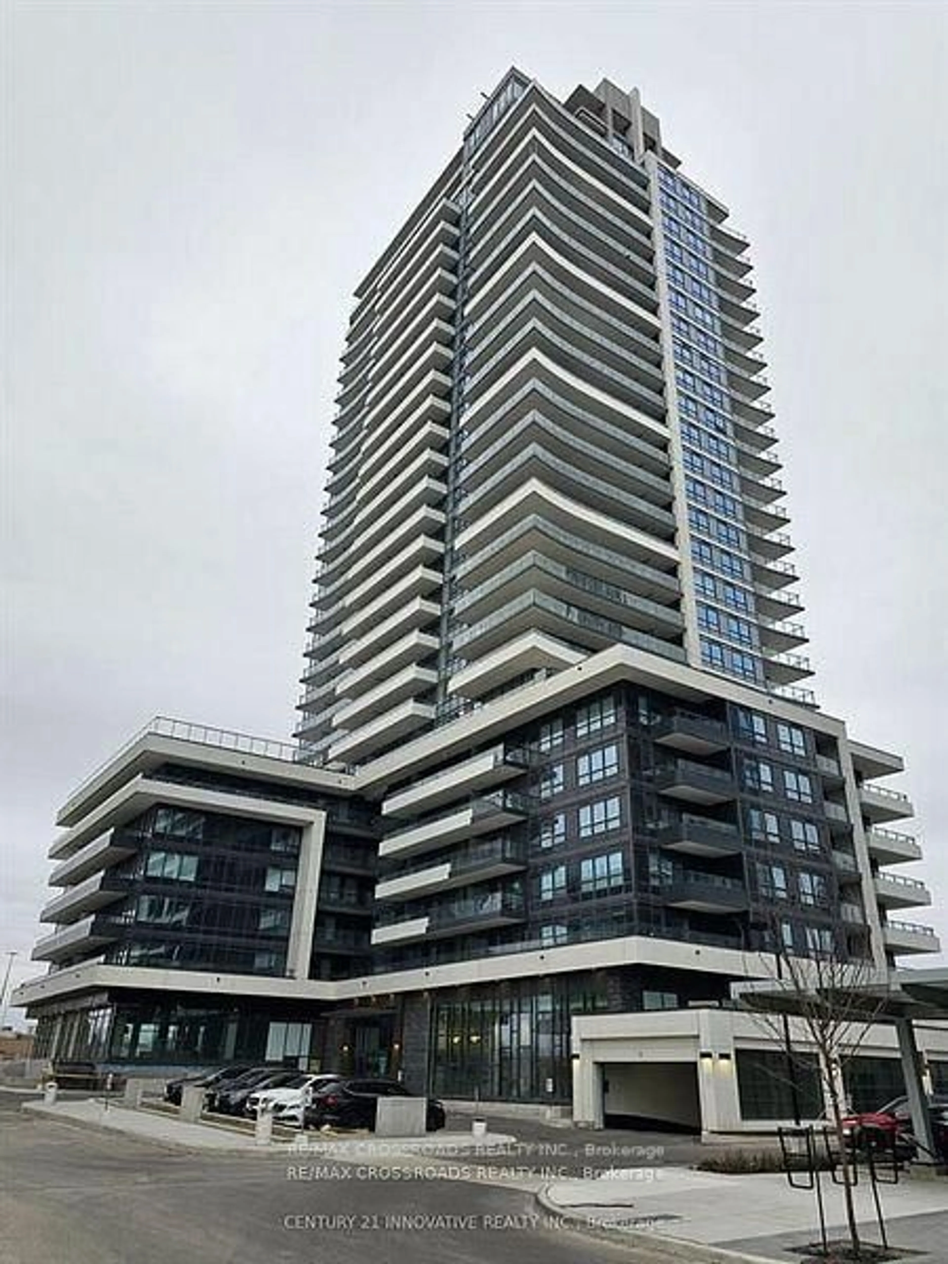 A pic from outside/outdoor area/front of a property/back of a property/a pic from drone, building for 1455 Celebration Dr #1506, Pickering Ontario L1W 0C3