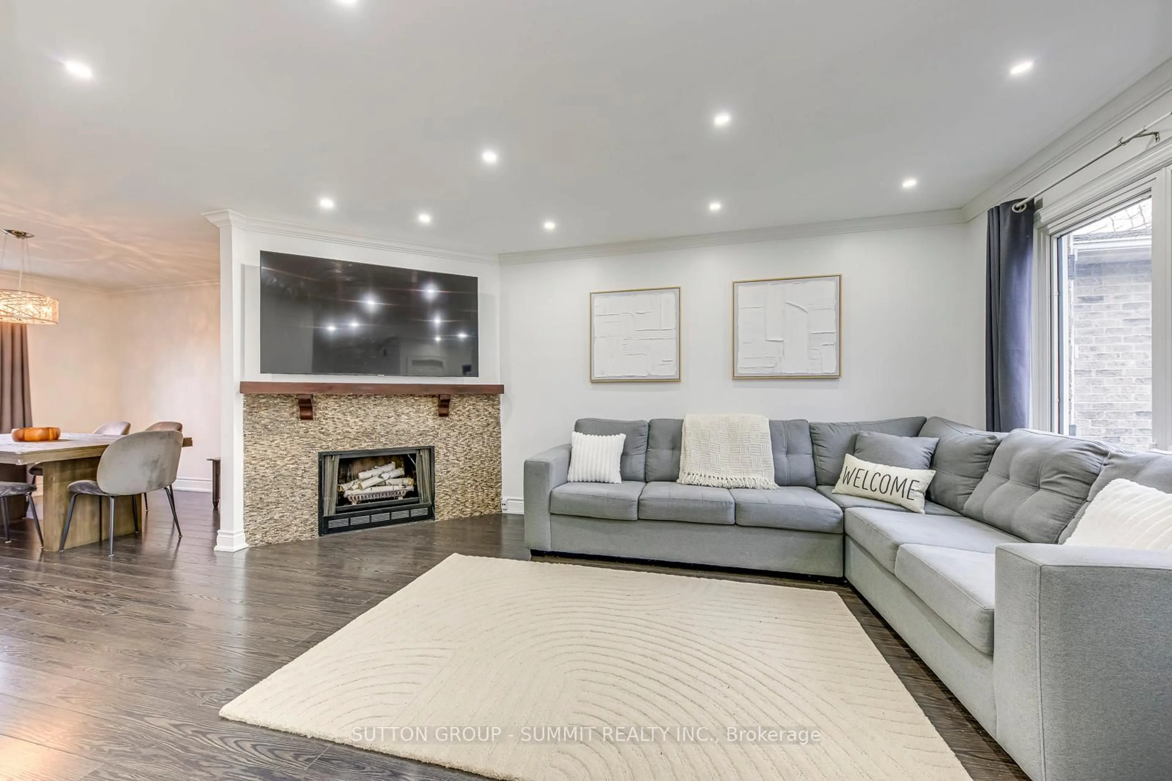 Living room with furniture, unknown for 46 Frazer Rd, Ajax Ontario L1S 4B2