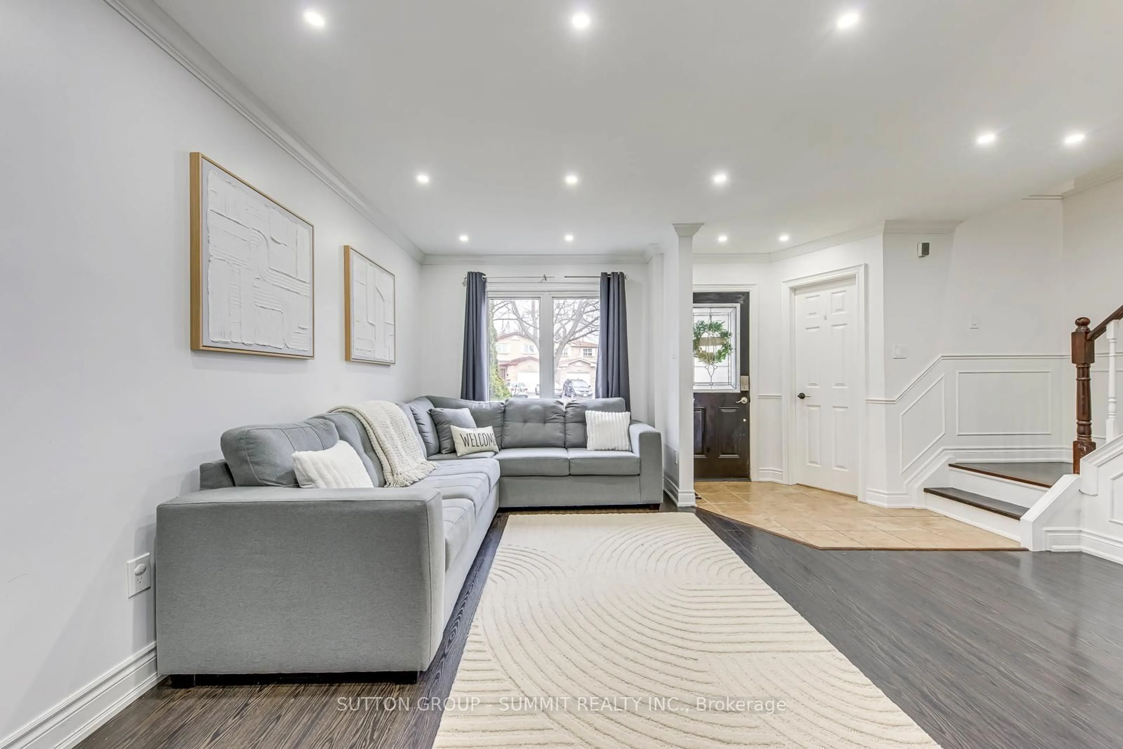 Living room with furniture, unknown for 46 Frazer Rd, Ajax Ontario L1S 4B2