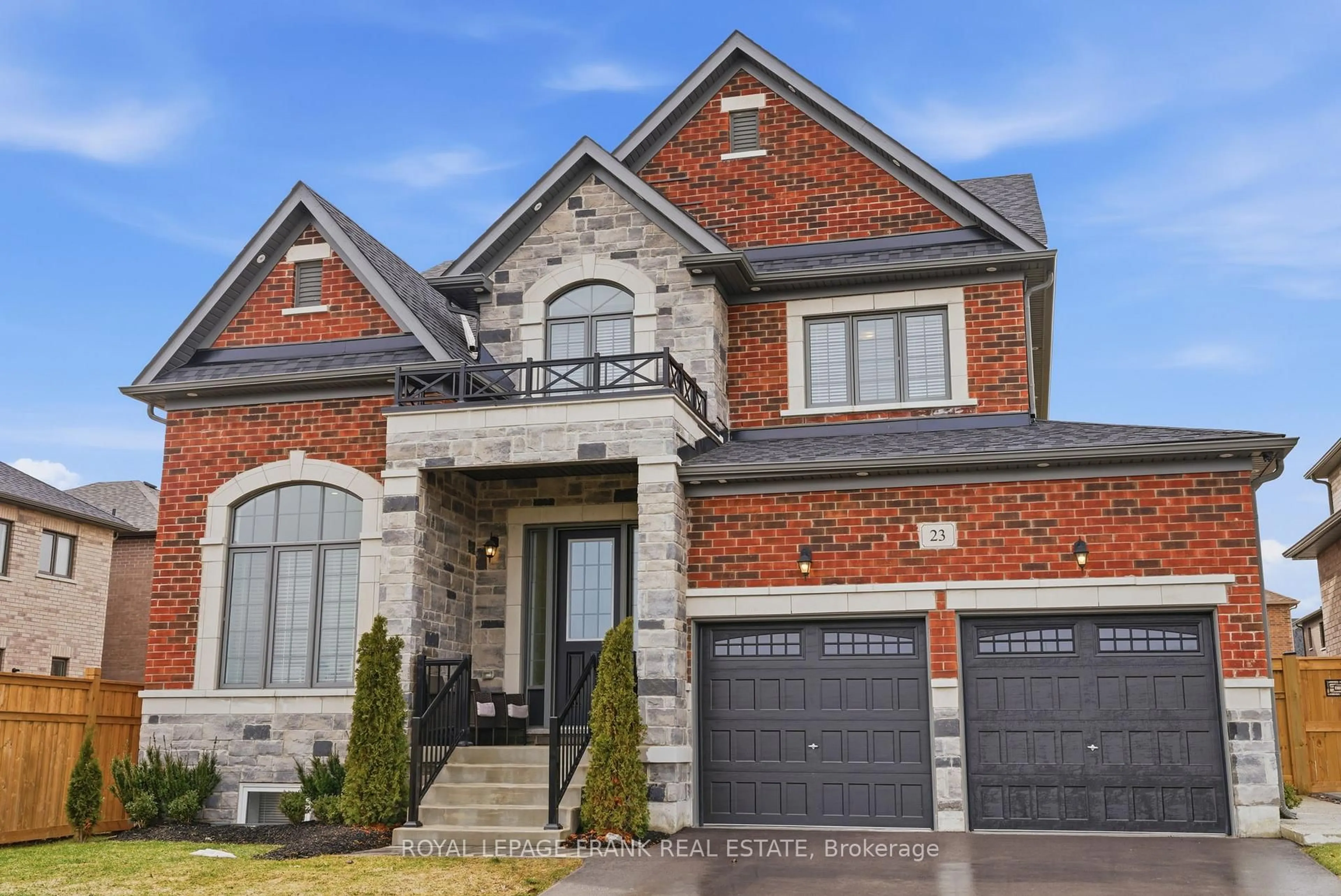 Home with brick exterior material, street for 23 Wamsley Cres, Clarington Ontario L1B 0W1
