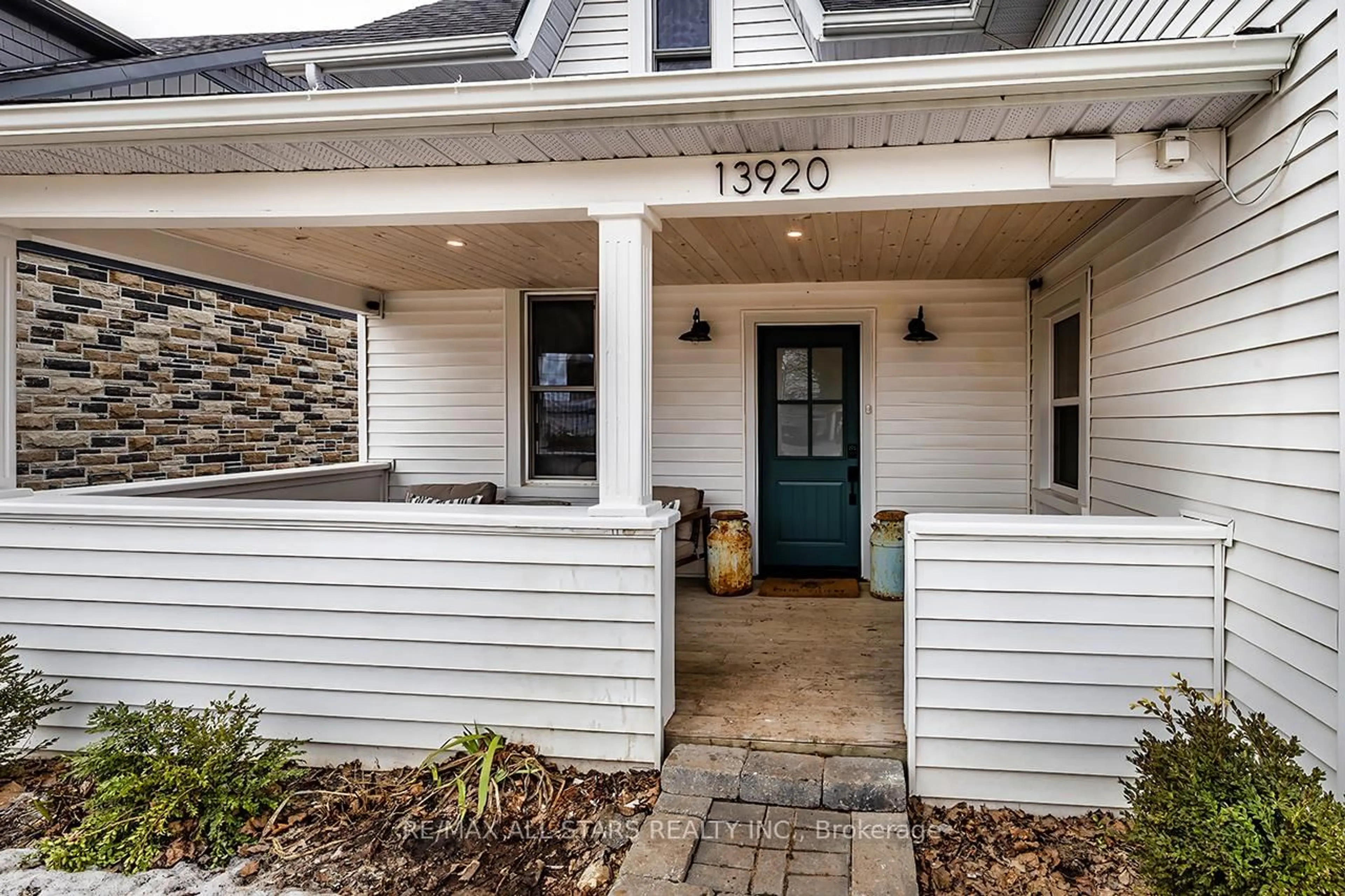 Home with brick exterior material, street for 13920 Old Scugog Rd, Scugog Ontario L0B 1B0