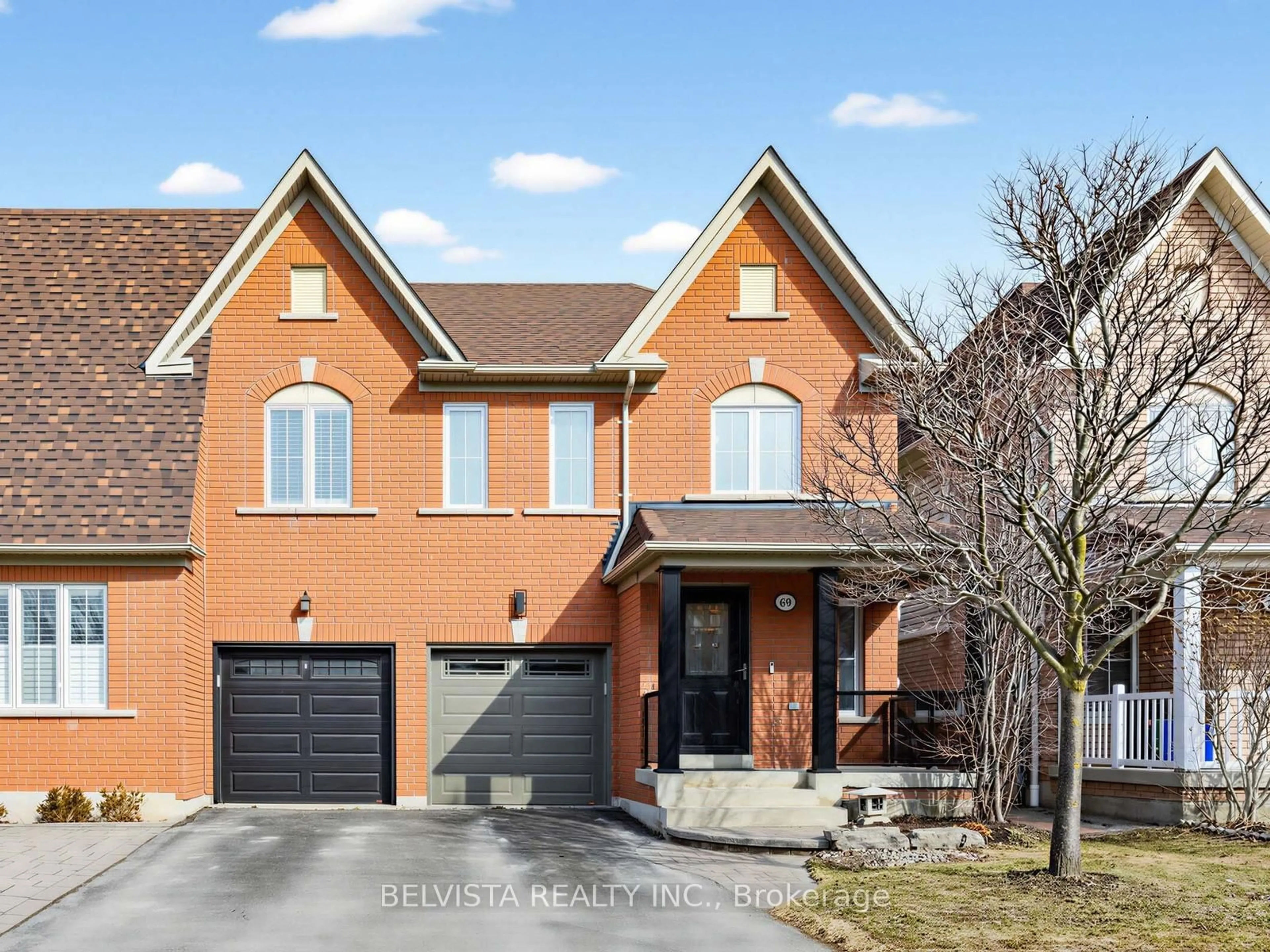 Home with brick exterior material, street for 69 Boyd Cres, Ajax Ontario L1Z 1Y3