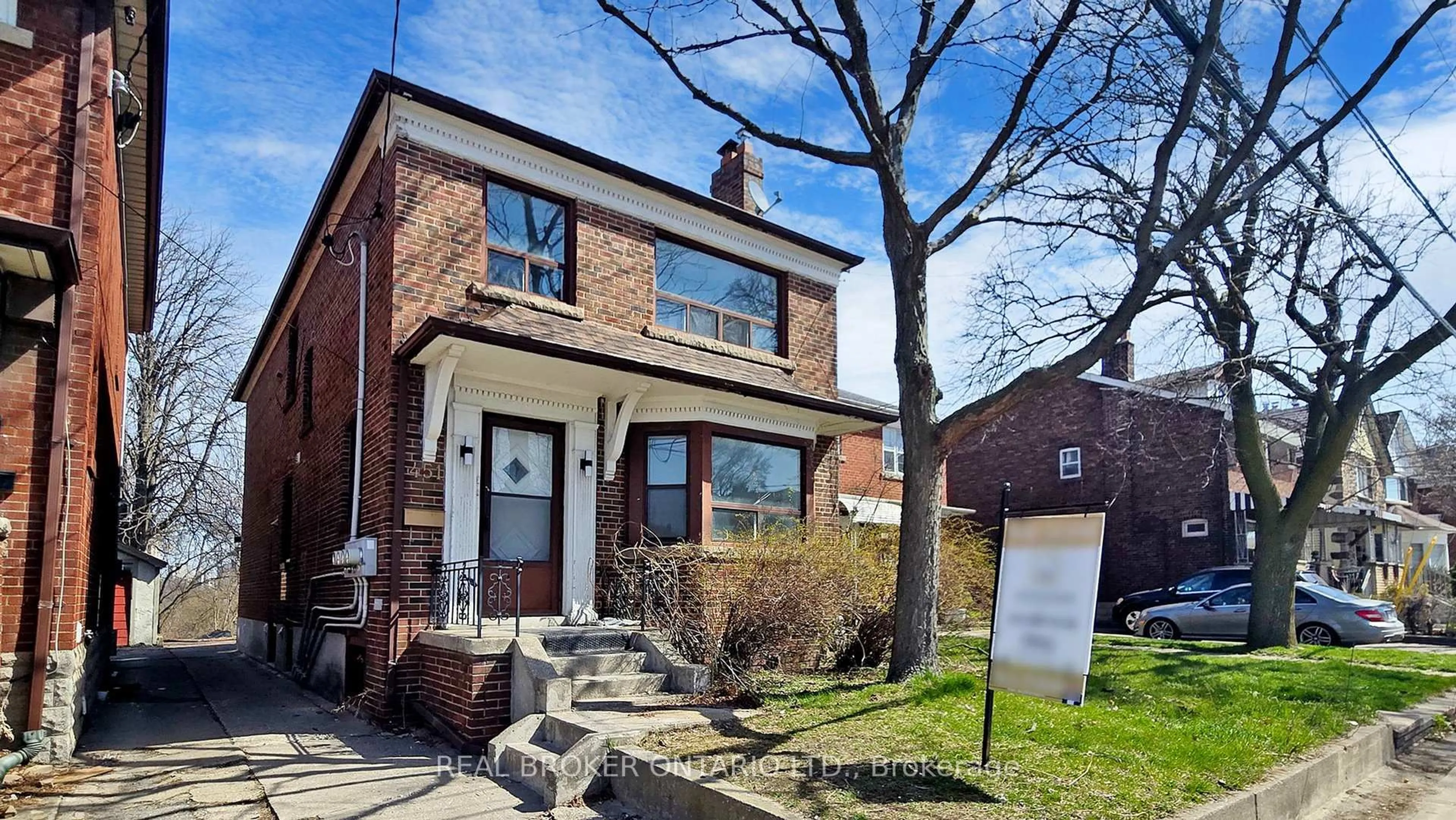 Home with brick exterior material, street for 451 Donlands Ave, Toronto Ontario M4J 3S4