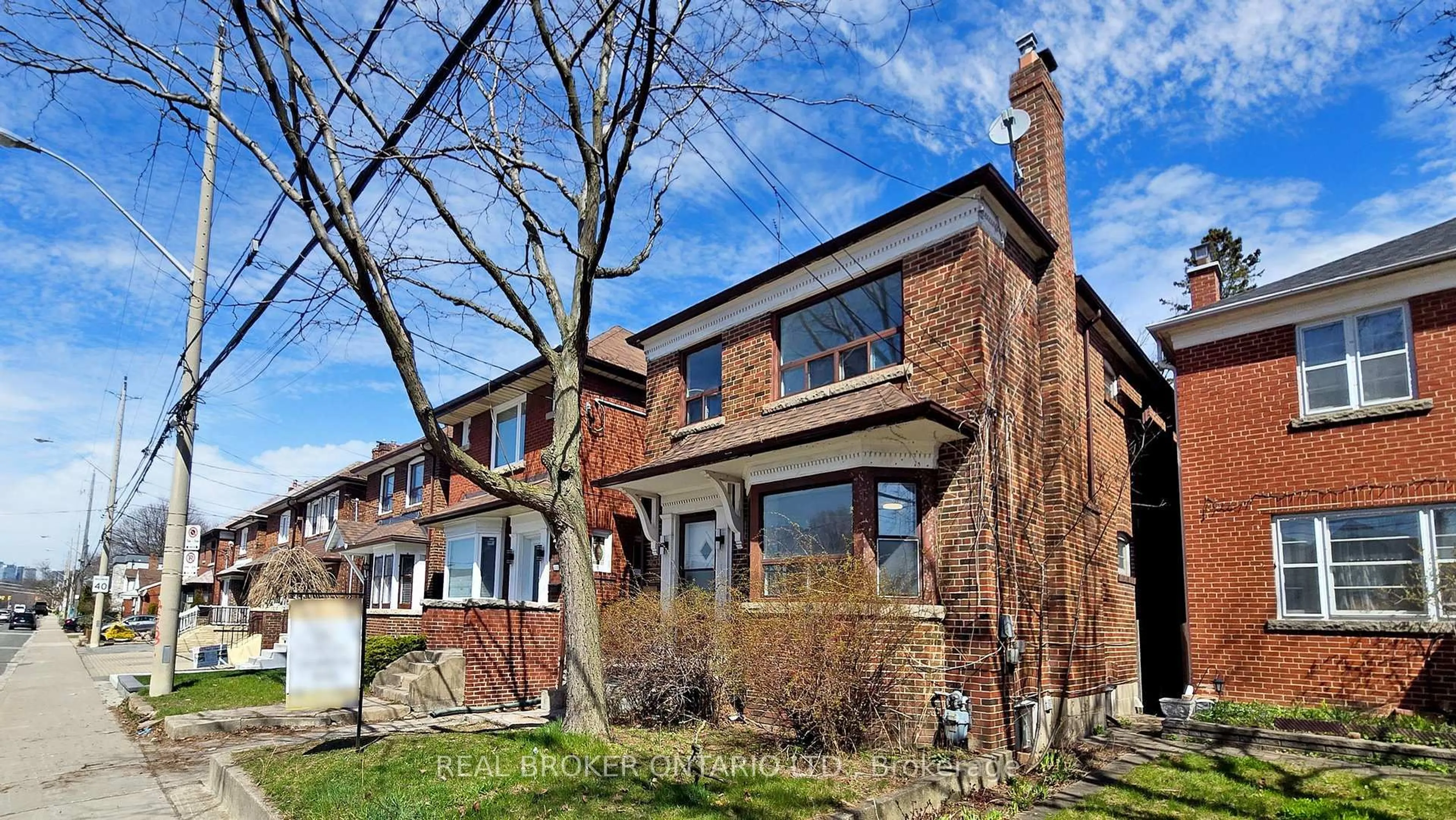 Home with brick exterior material, street for 451 Donlands Ave, Toronto Ontario M4J 3S4