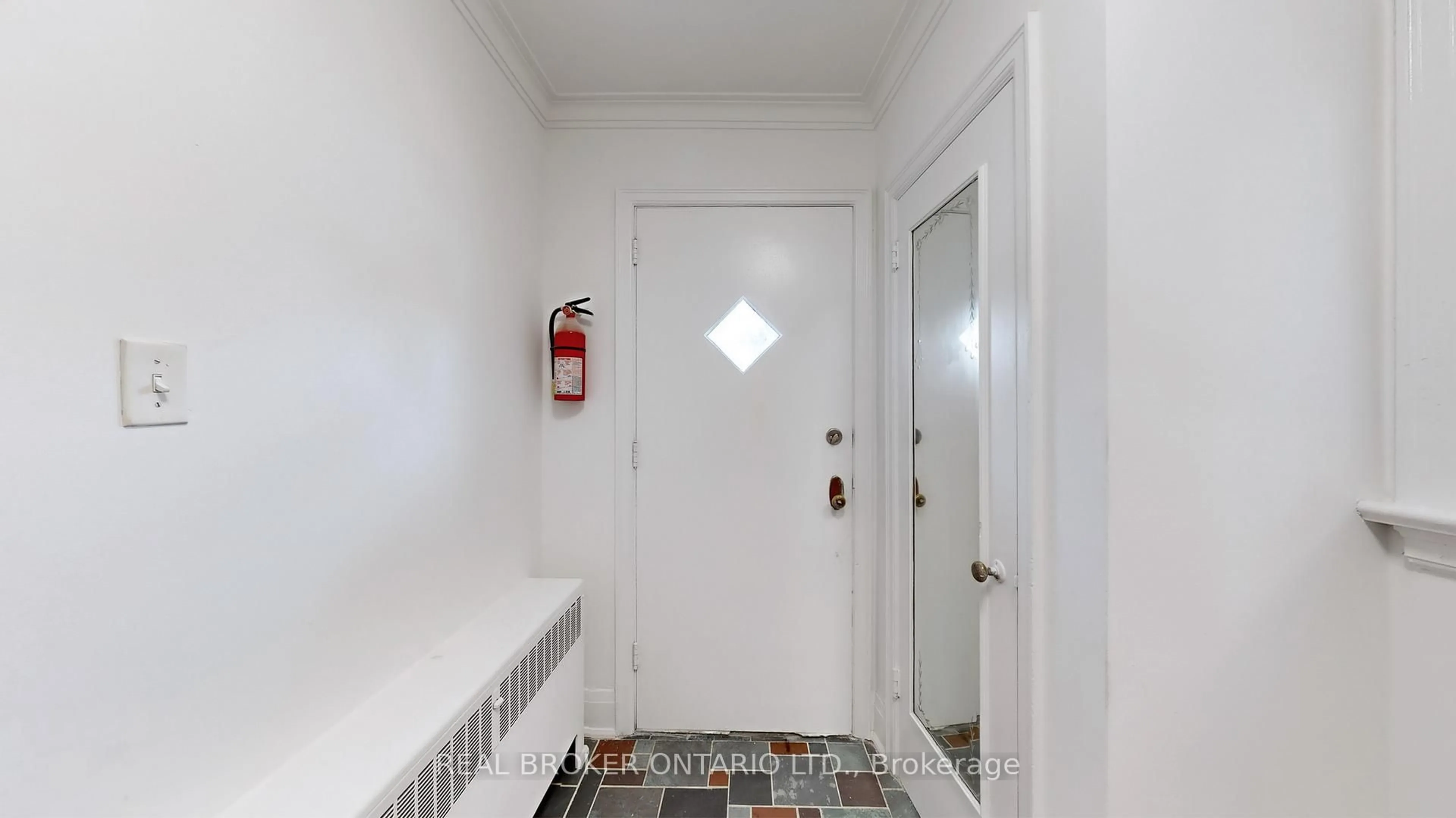 Indoor entryway for 451 Donlands Ave, Toronto Ontario M4J 3S4