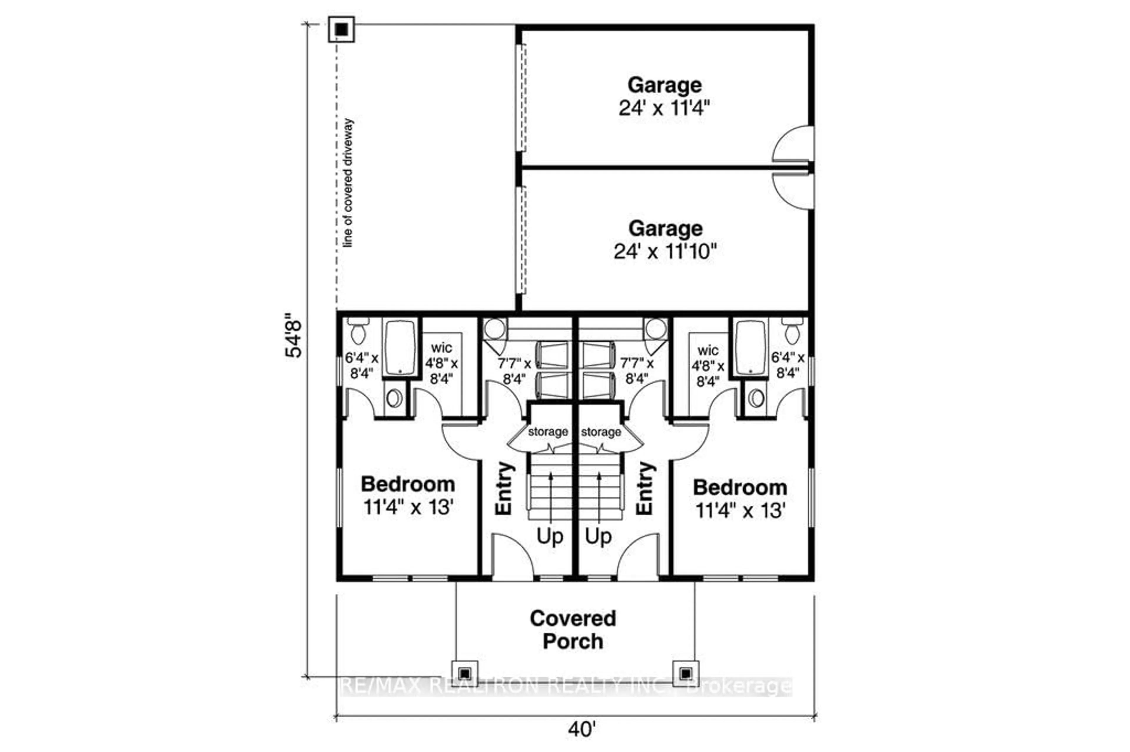 Floor plan for 114 South Edgely Ave, Toronto Ontario M1N 3L1