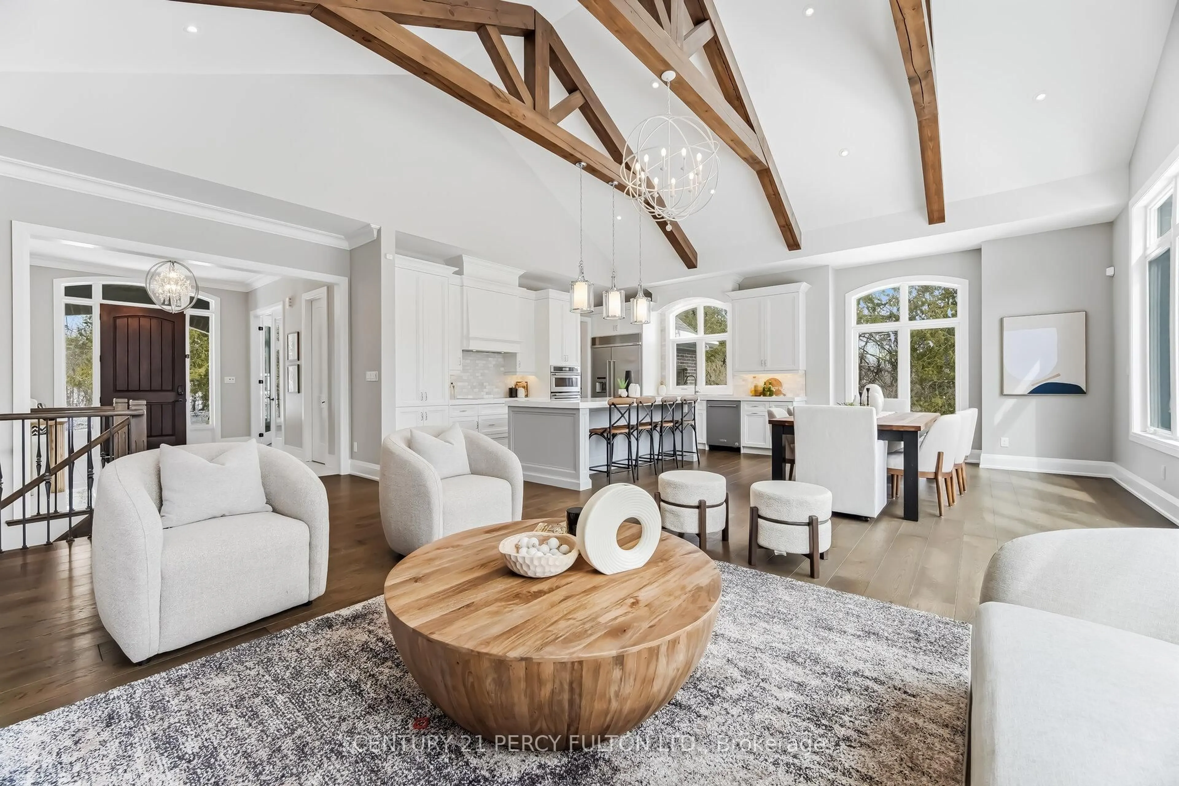 Open concept kitchen, unknown for 3905 Sideline 14, Pickering Ontario L1Y 0B1