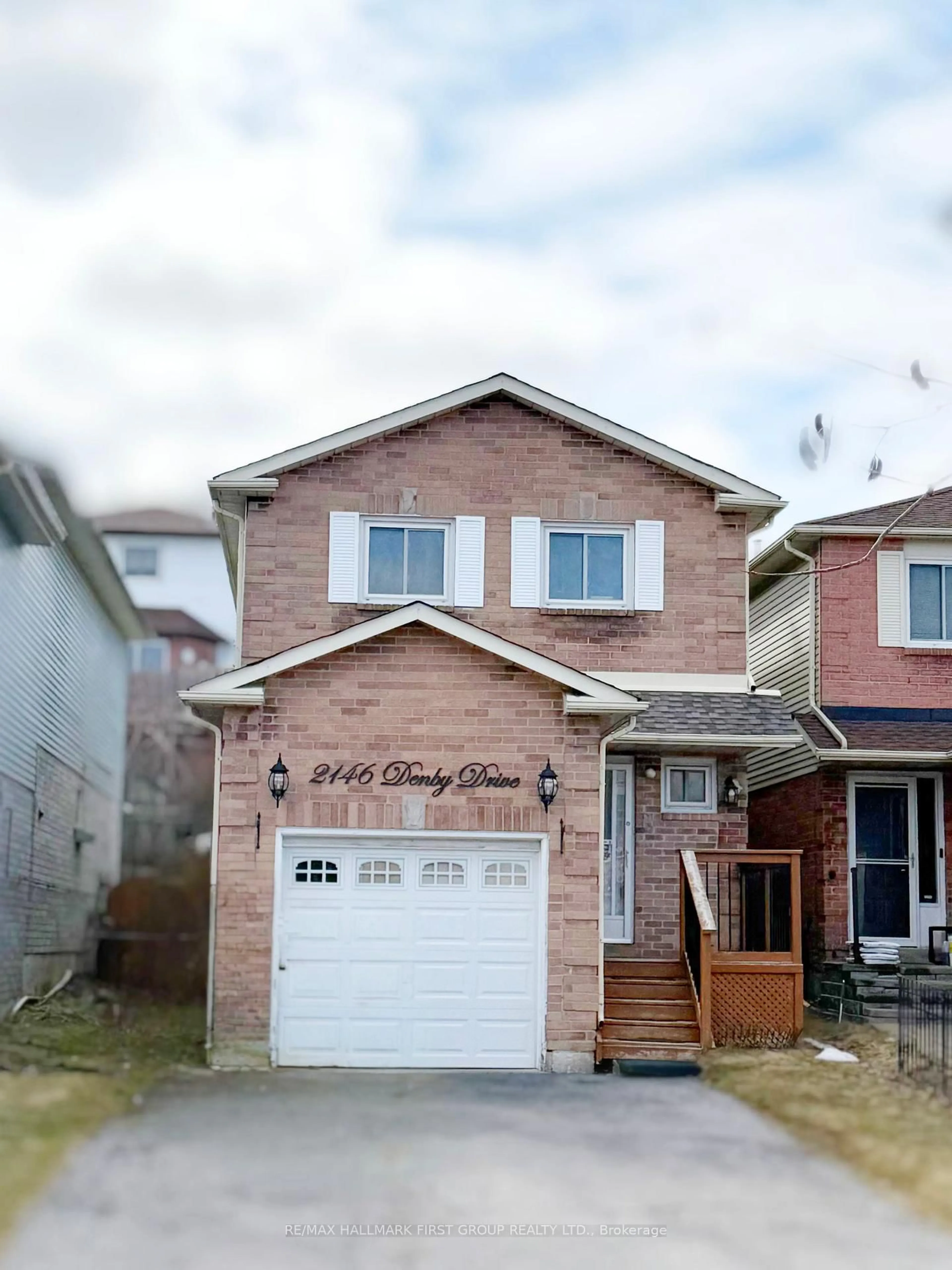 Home with brick exterior material, street for 2146 Denby Dr, Pickering Ontario L1X 1Z2