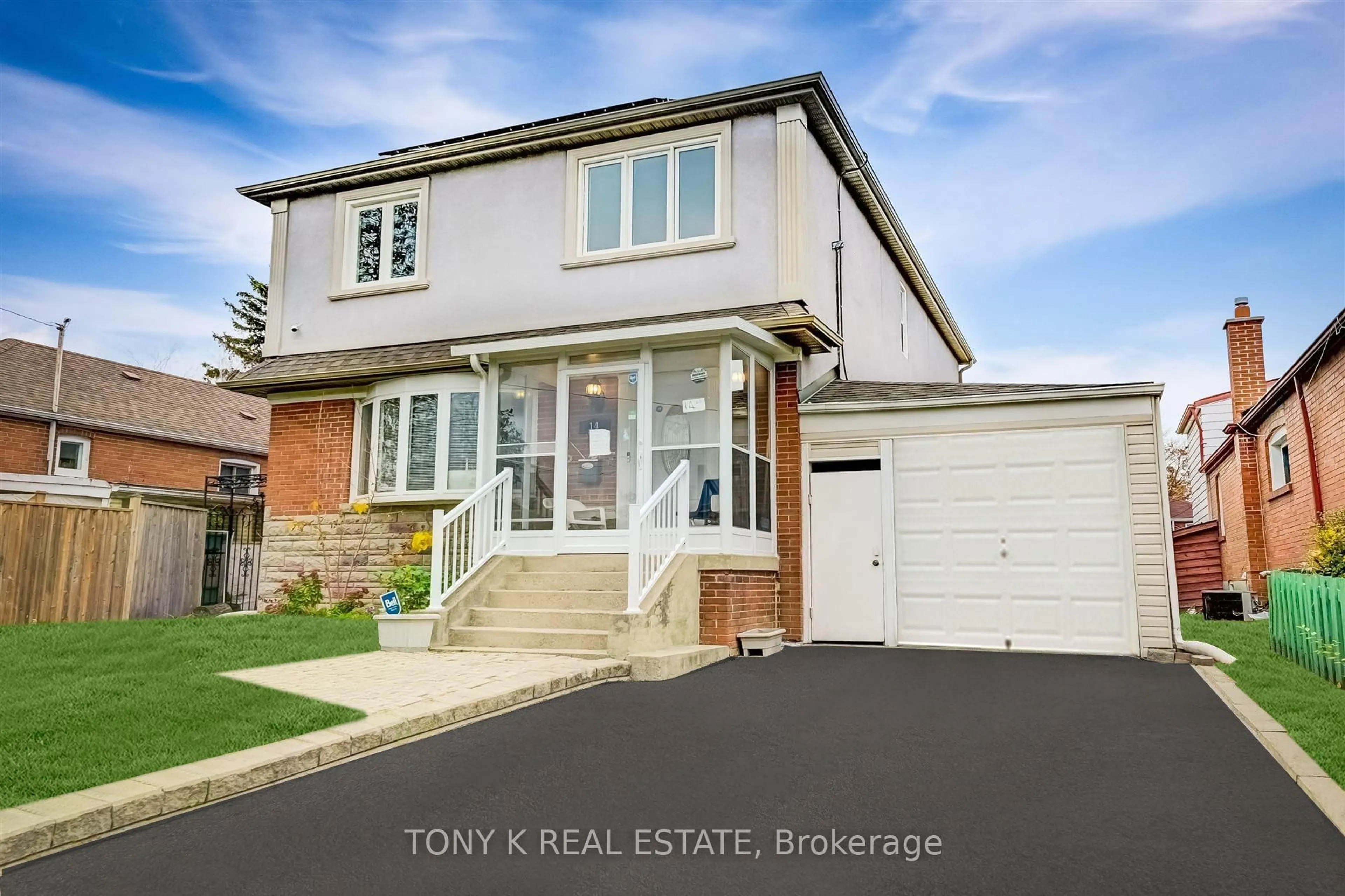 Home with brick exterior material, street for 14 Flora Dr, Toronto Ontario M1P 1A3