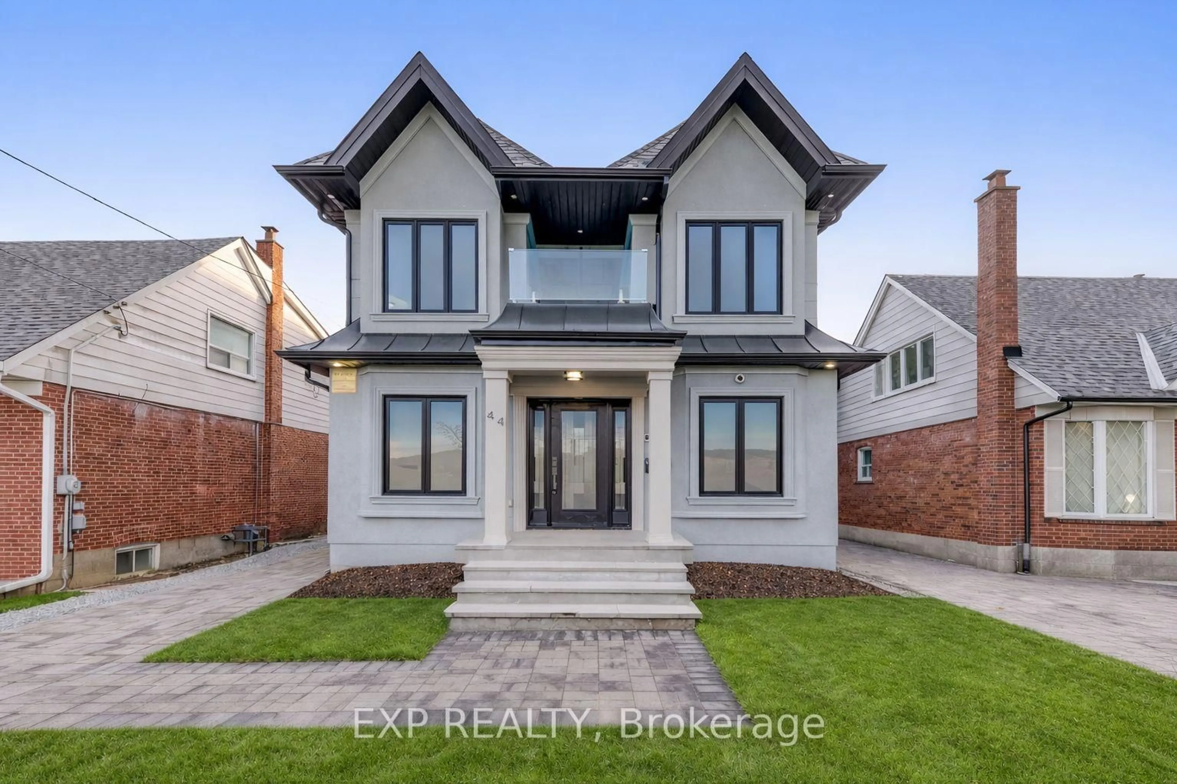 Home with brick exterior material, street for 44 Tower Dr, Toronto Ontario M1R 3N9