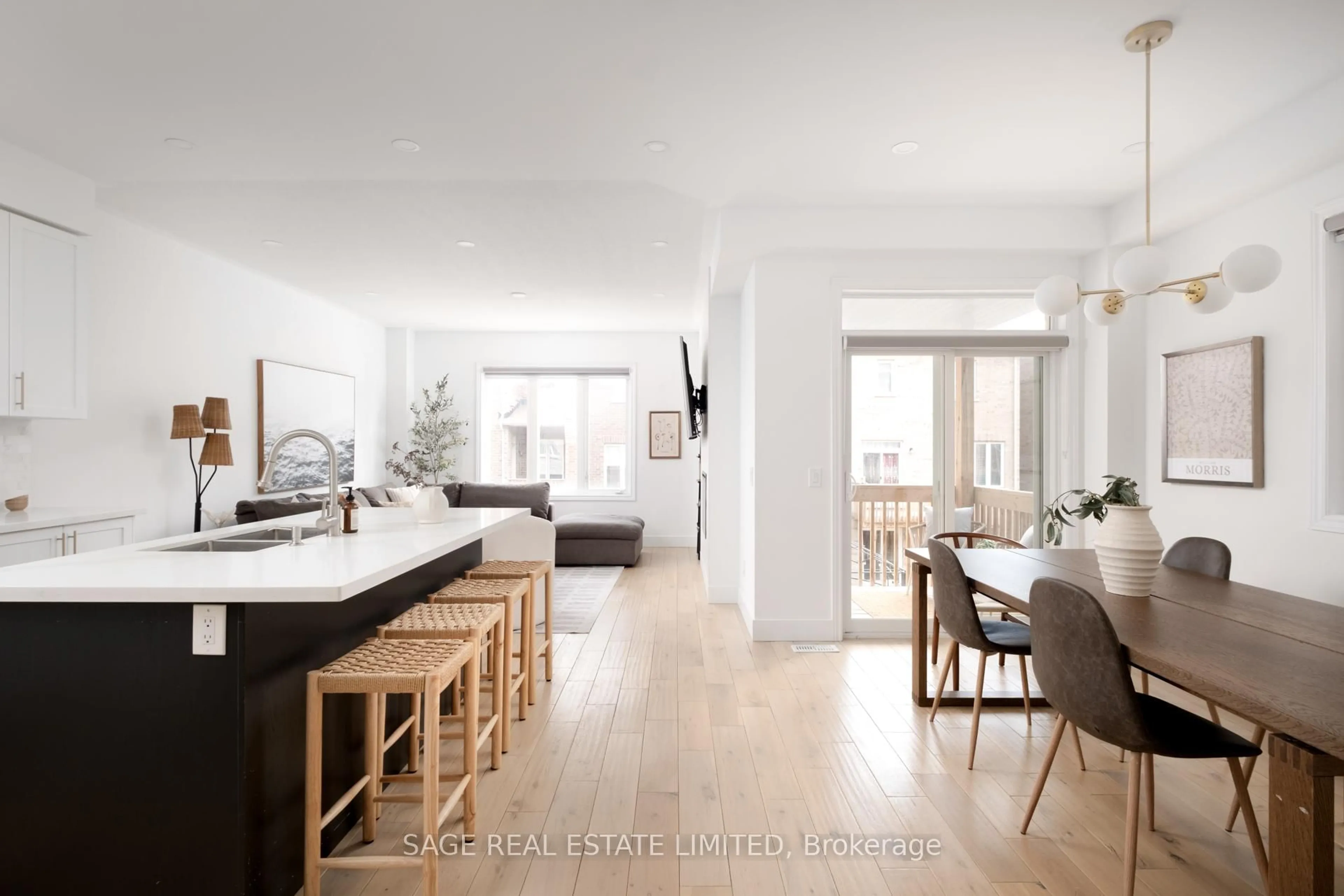 Open concept kitchen, unknown for 2345 Usman Rd, Pickering Ontario L1X 0E1