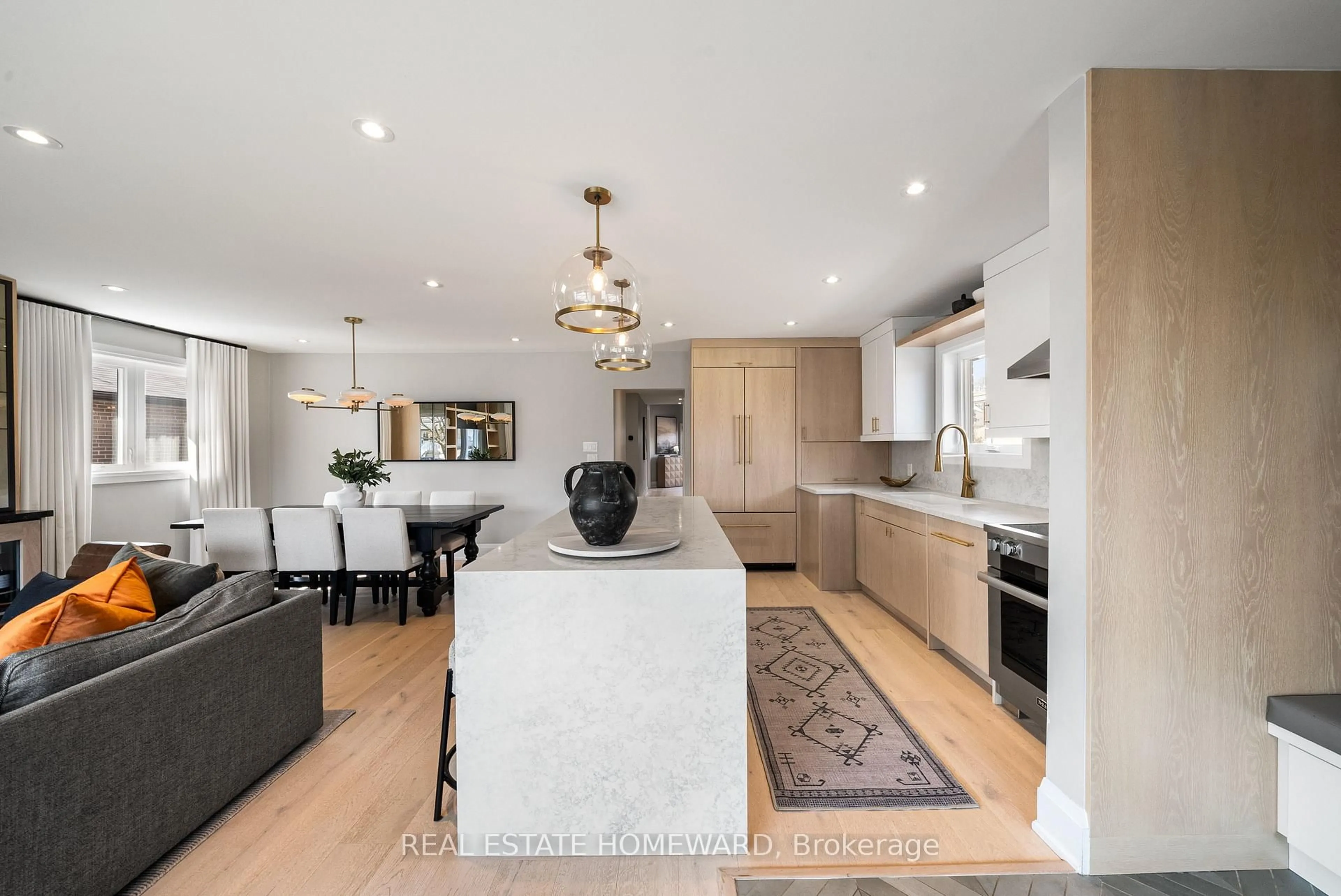 Open concept kitchen, unknown for 12 Elinor Ave, Toronto Ontario M1R 3H2