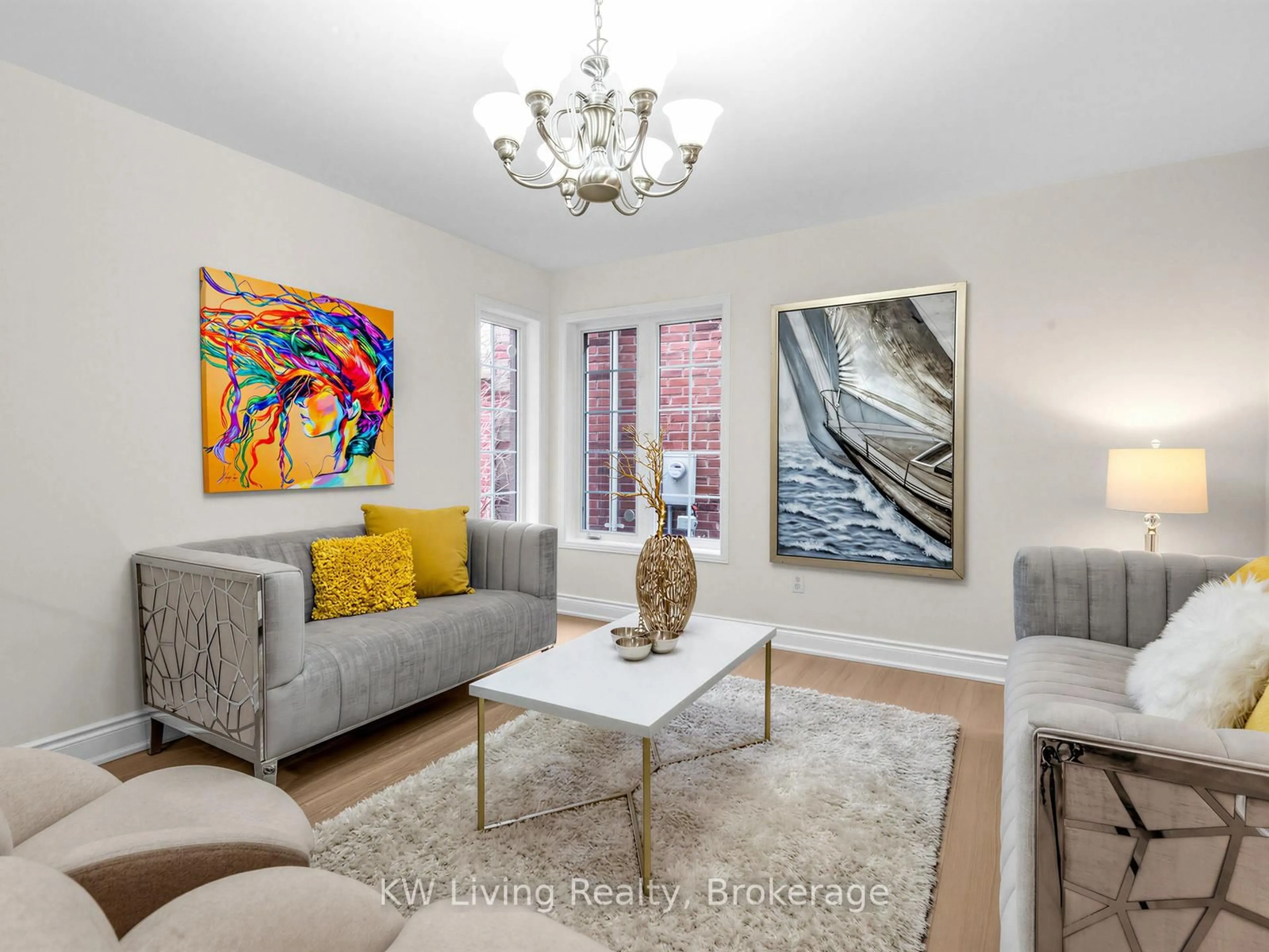 Living room with furniture, unknown for 153 Shepton Way, Toronto Ontario M1V 5N4