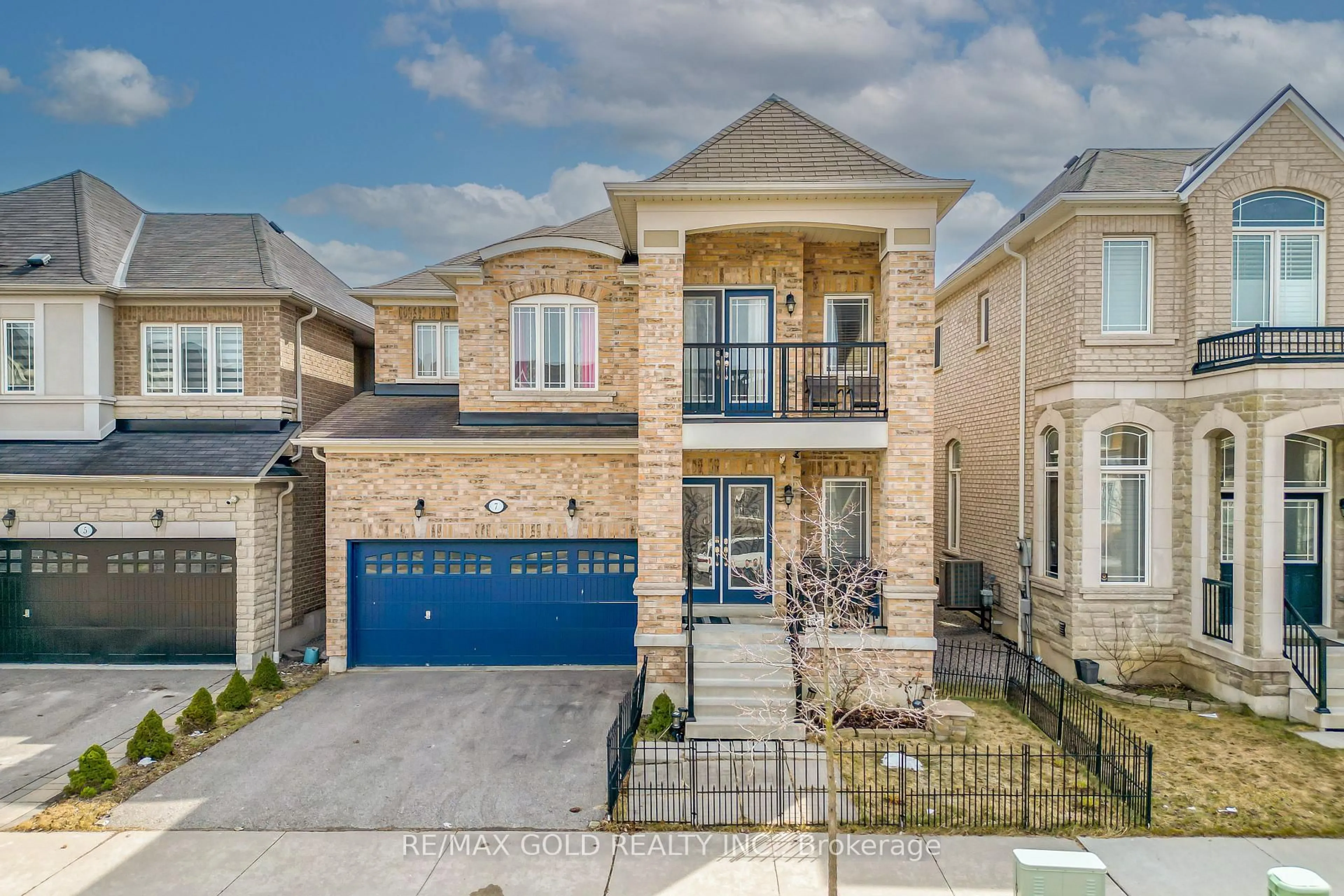 Home with brick exterior material, street for 7 Bellotti Cres, Ajax Ontario L1Z 0M2
