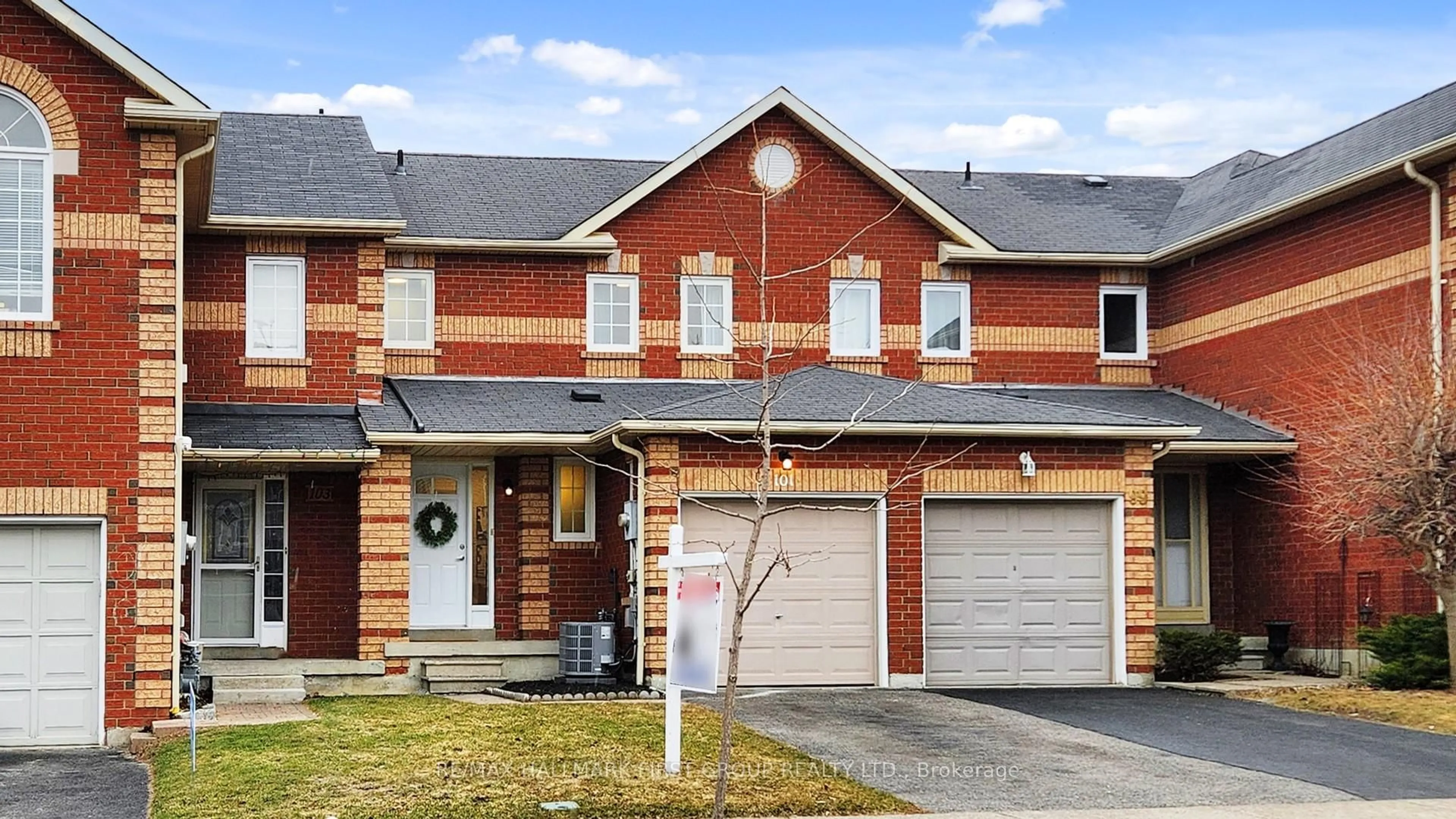 Home with brick exterior material, street for 101 Creekwood Cres, Whitby Ontario L1R 2K1