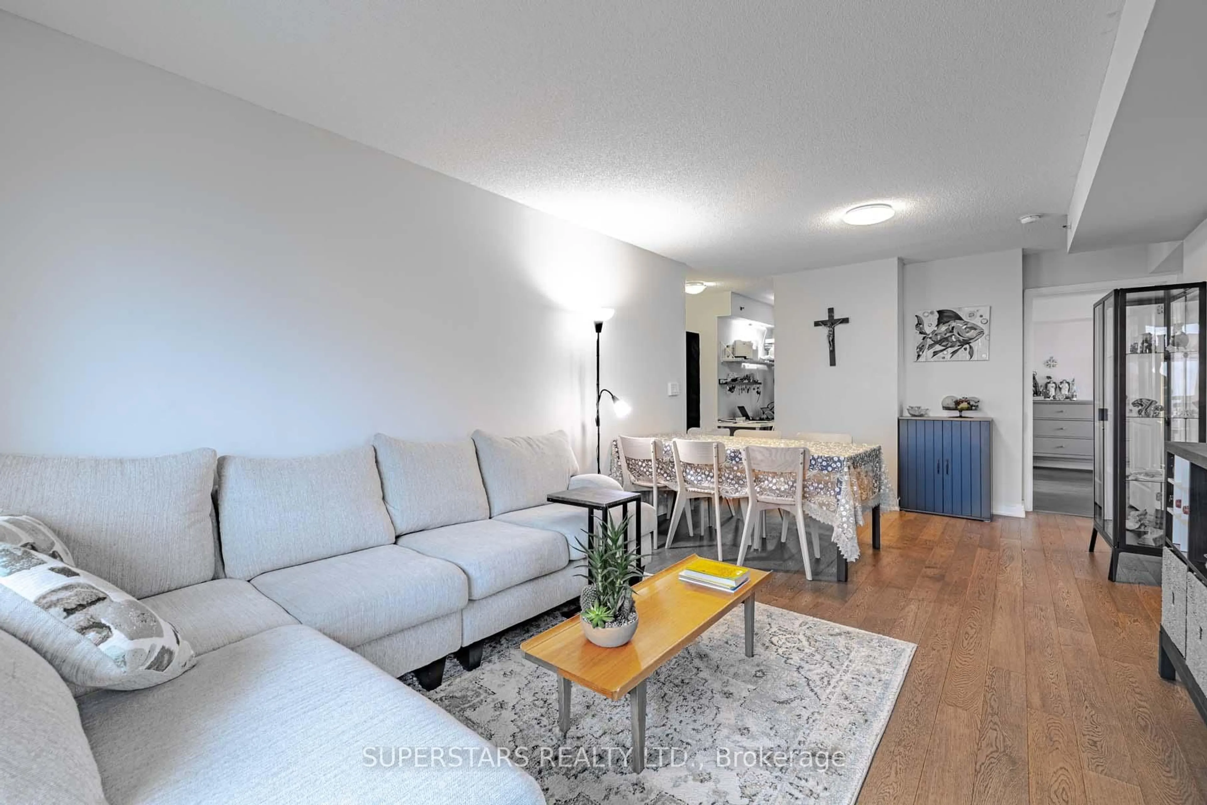 Living room with furniture, unknown for 185 Bonis Ave #1511, Toronto Ontario M1T 0A4